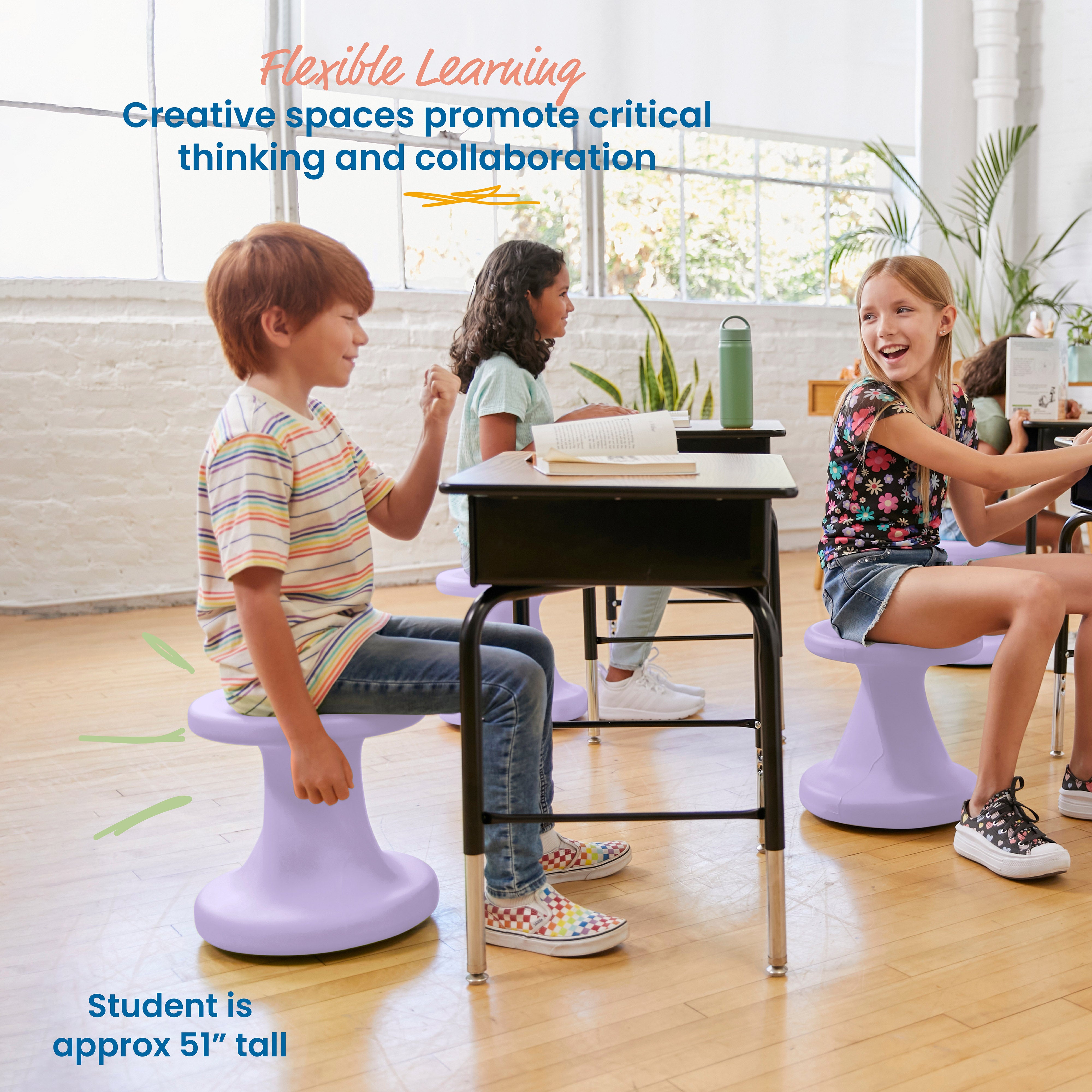 Twist Wobble Stool, 14in Seat Height, Active Seating
