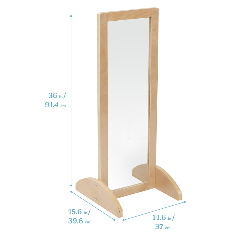 Junior Single-Sided Bi-Directional Mirror, 36in, Kids Furniture
