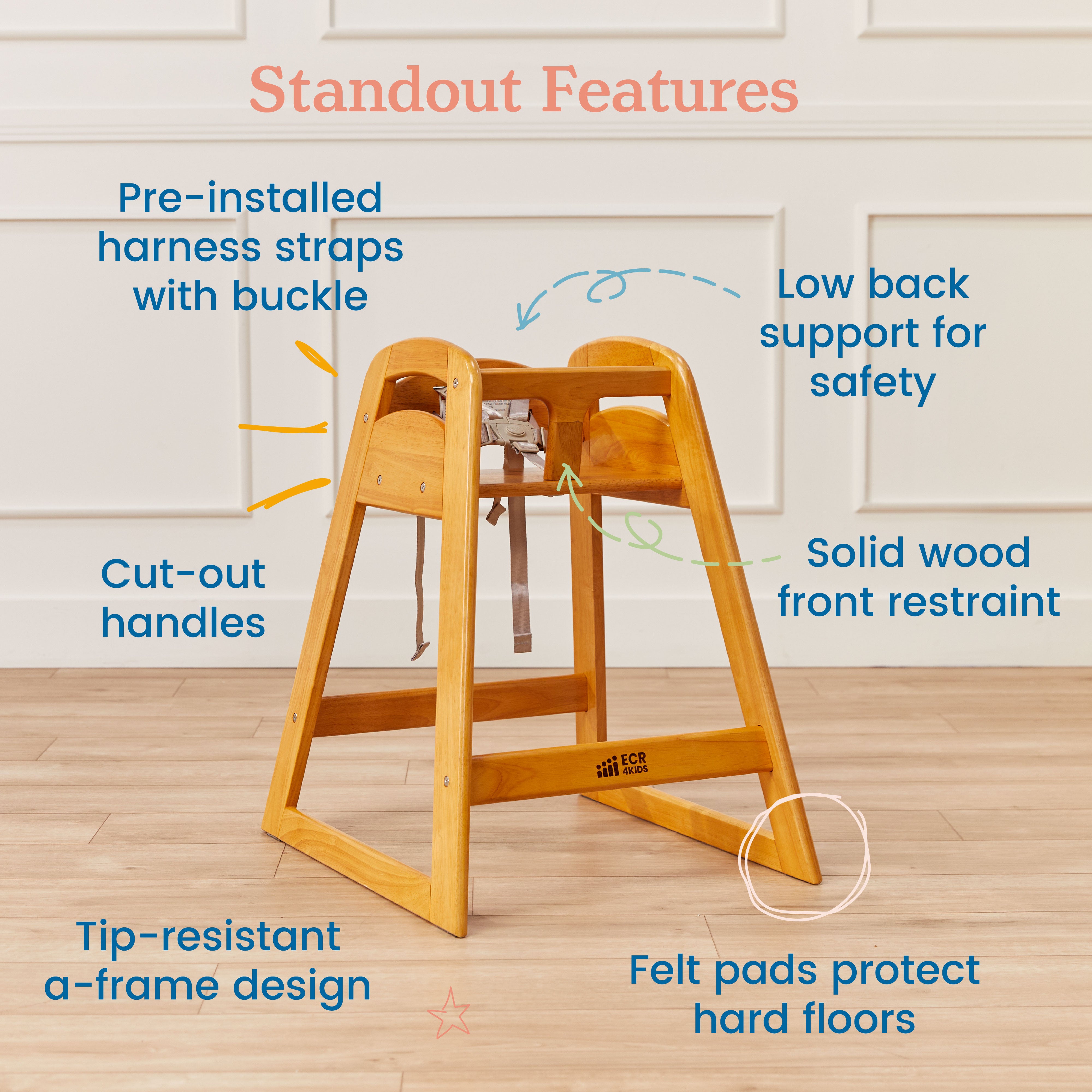 ASATT High Chair, Toddler Chair