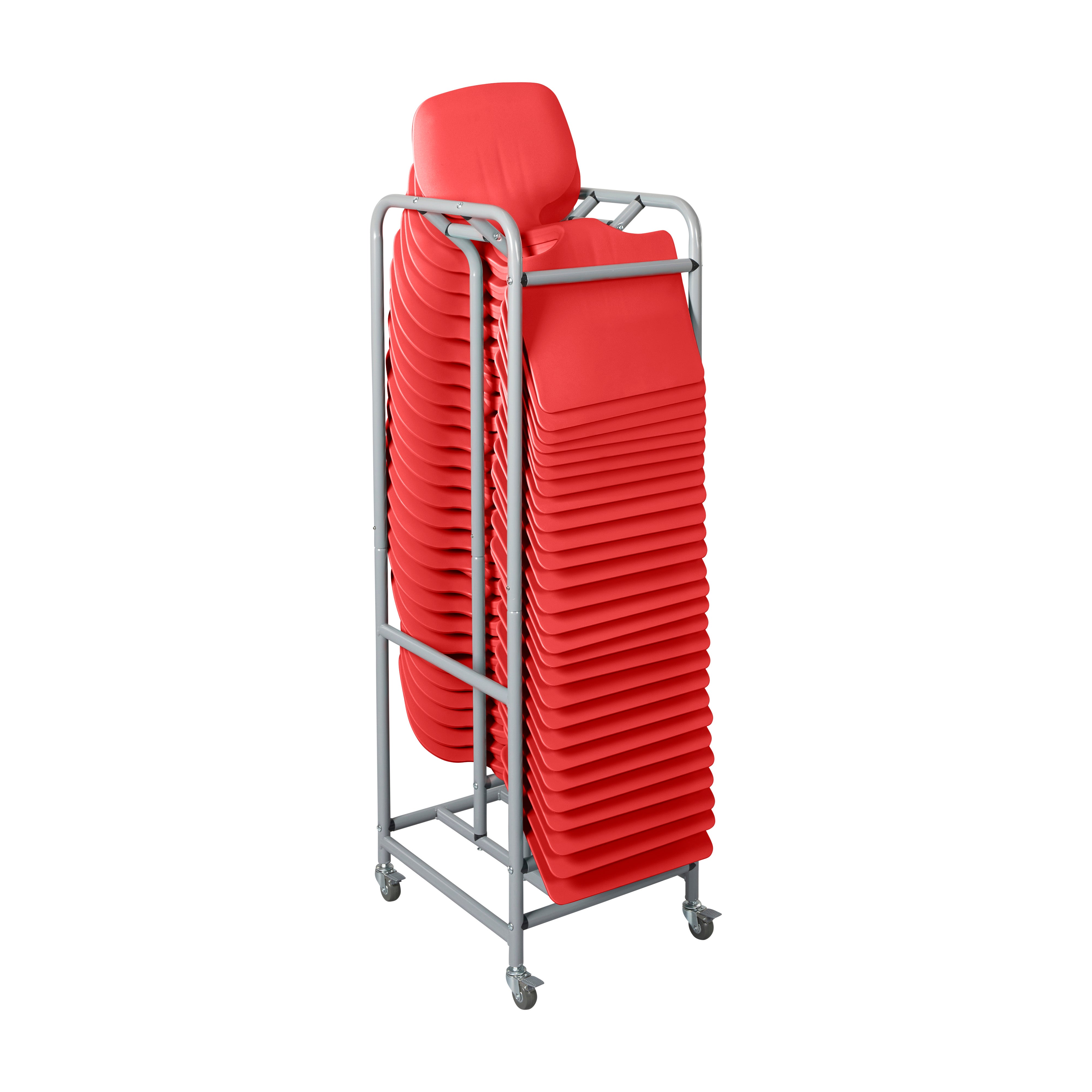 The Surf Indoor/Outdoor Portable Desk with Storage Cart, 30-Pack
