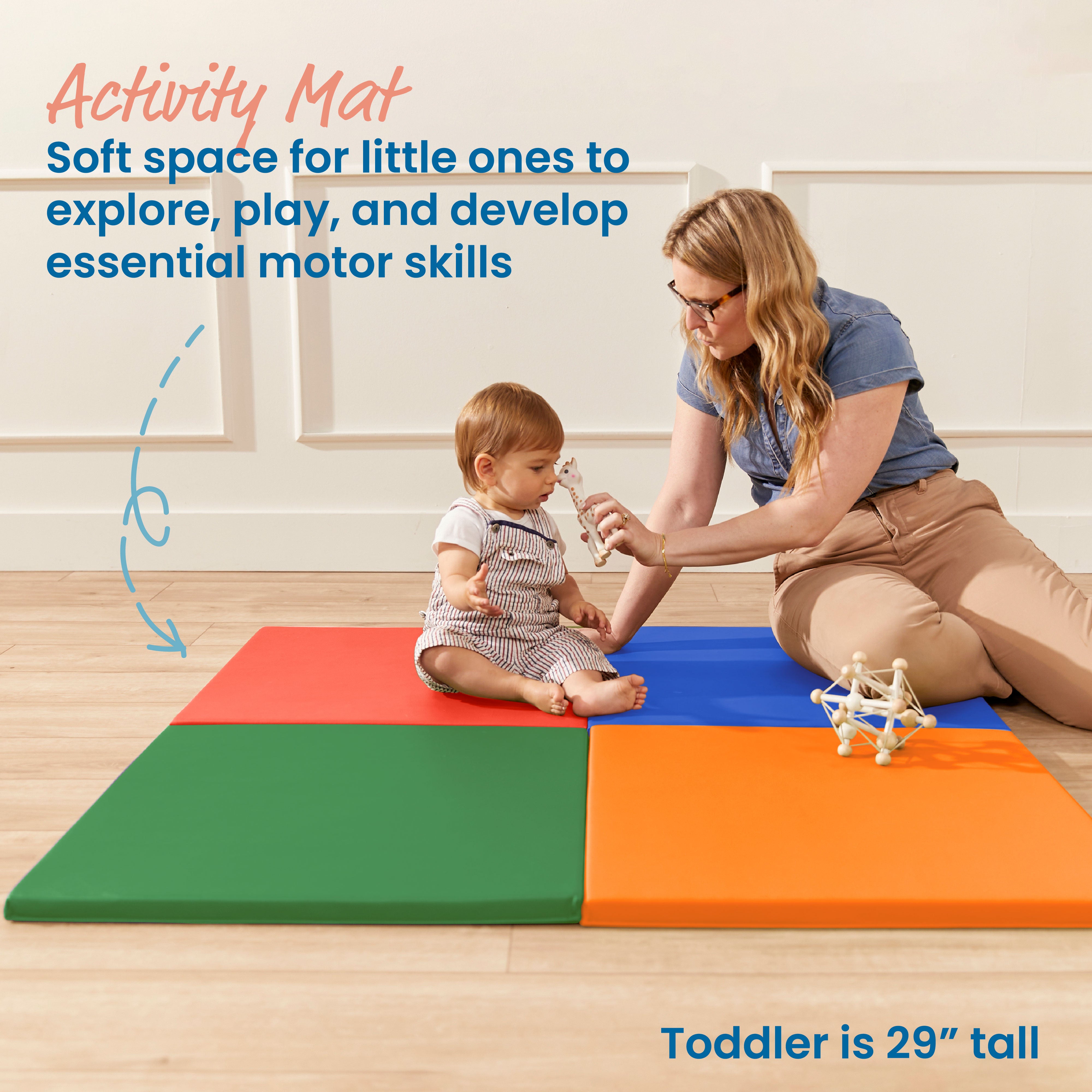 Play Patch Activity Mat Squares, 4-Pack