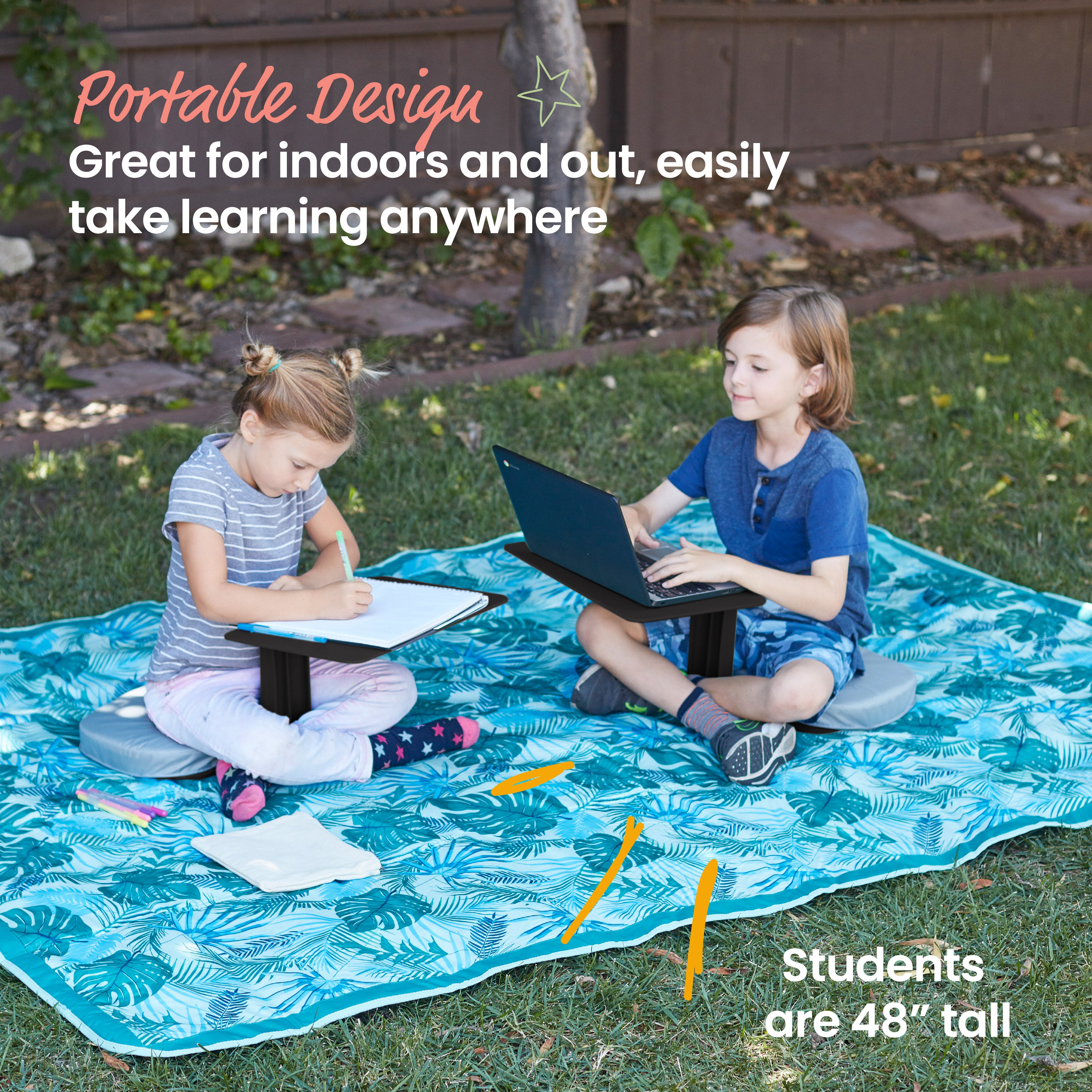 ECR4Kids The Surf ポータブル ラップデスク＆サーフクッション The Surf Indoor/Outdoor Portable Desk with Cushion