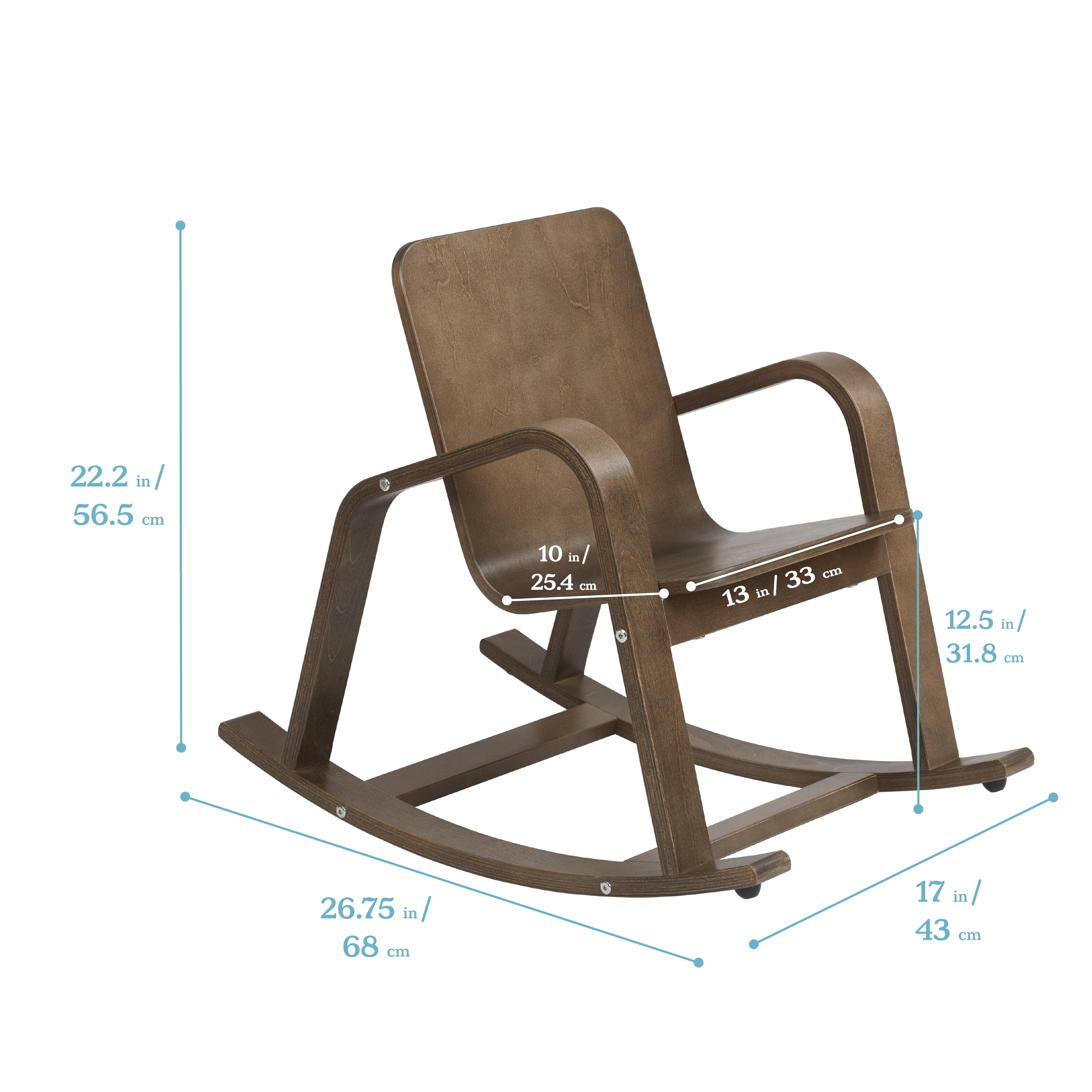 Bentwood Rocking Chair, Kids Furniture
