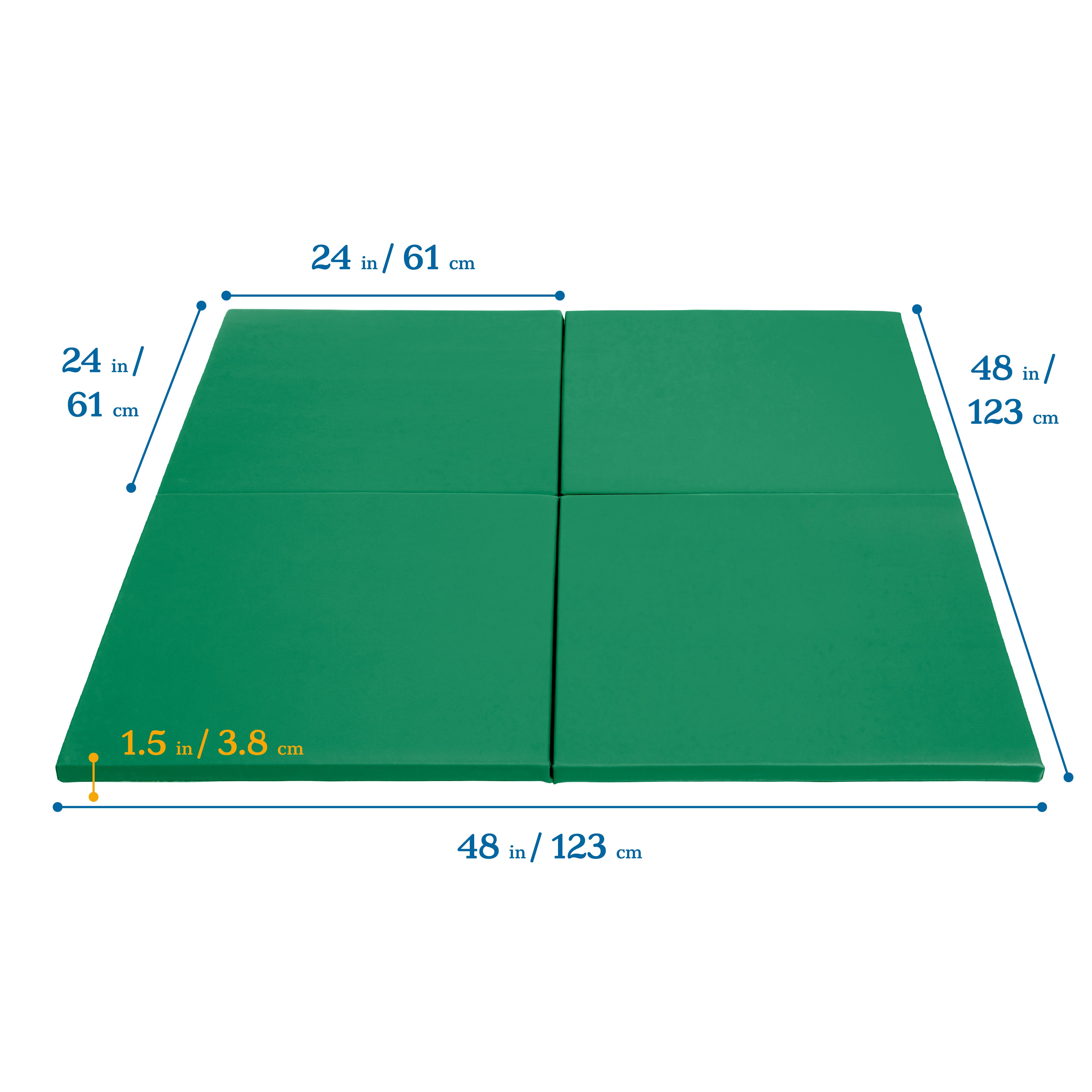 Play Patch Activity Mat Squares, 4-Pack