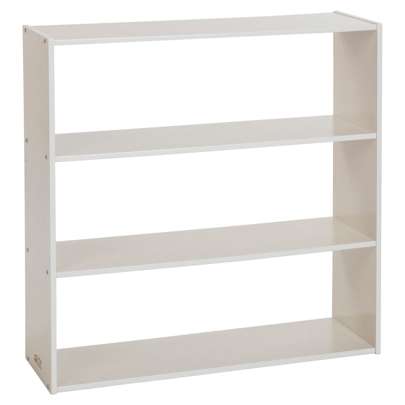 Streamline 3-Shelf Storage Cabinet, 36in High, Double-Sided