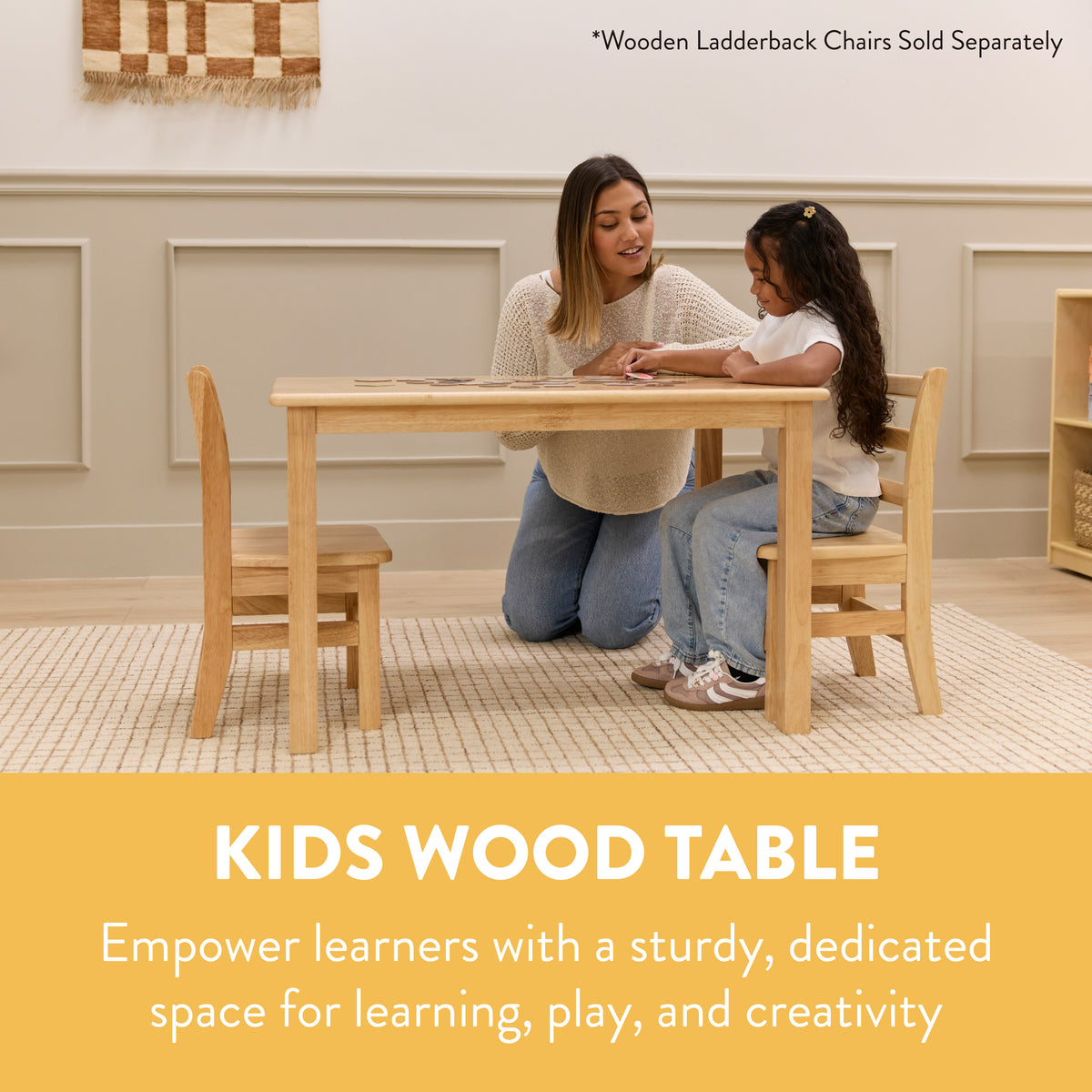 Wooden Activity Table