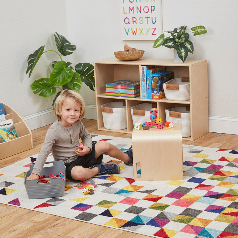 Bentwood Multipurpose Cube Chair, Kids Furniture