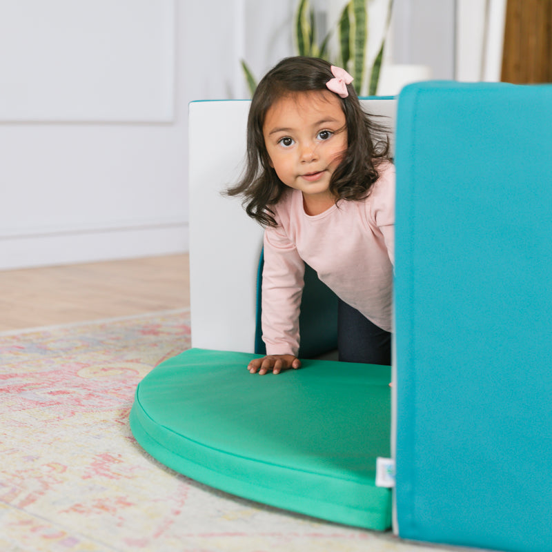Triple Tunnel Maze, Toddler Playset, 9-Piece