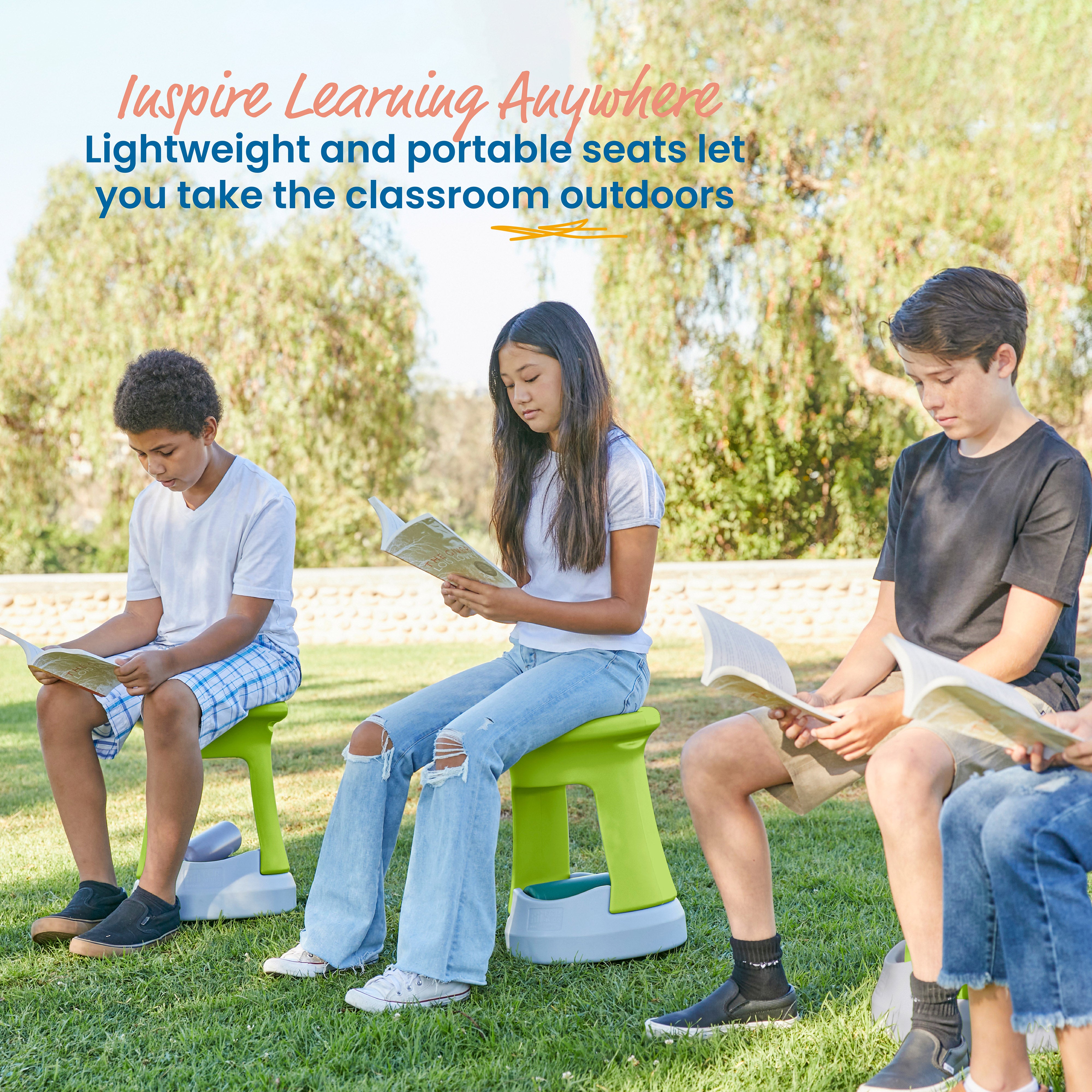 Storage Wobble Stool, 18in Seat Height