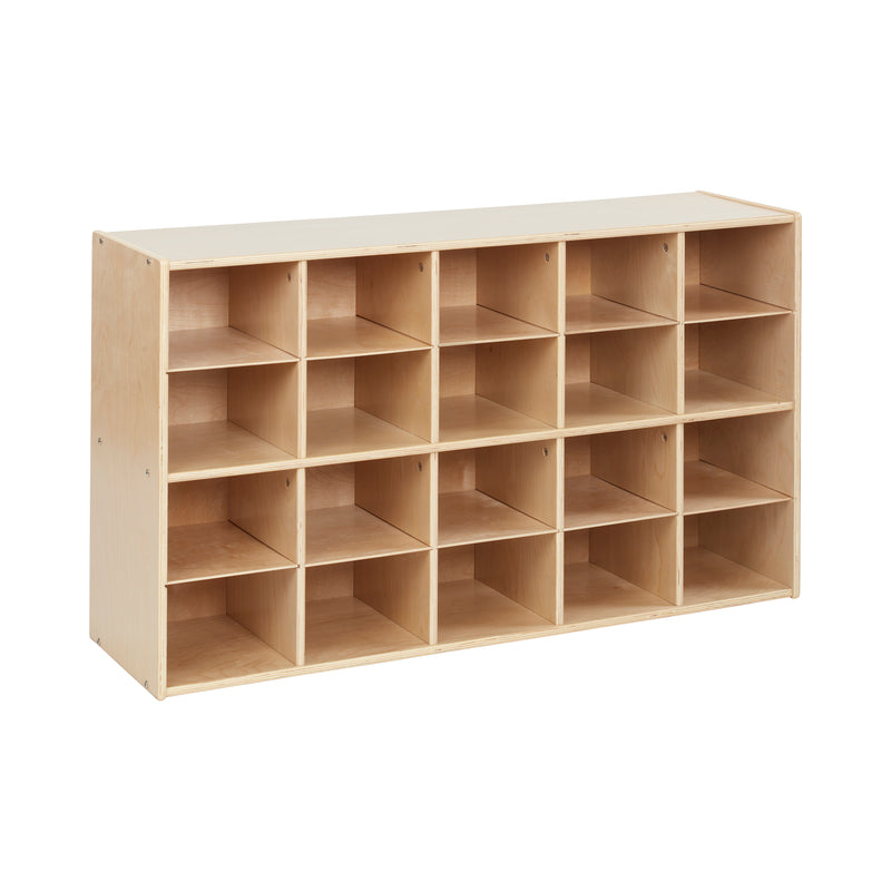 Streamline 20 Cubby Tray Storage Cabinet, 4x5