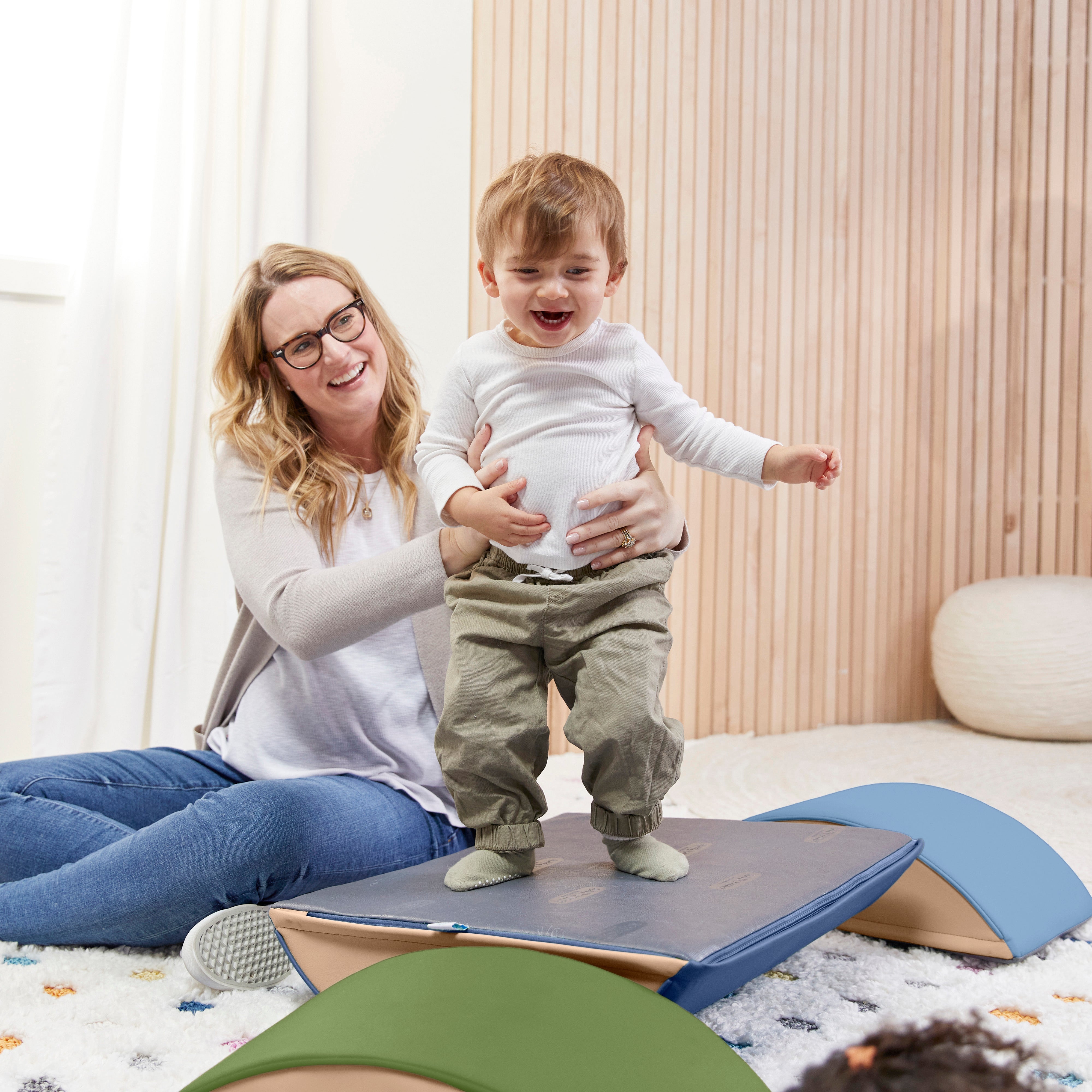 Colorful Log Climber Set, 3-Piece