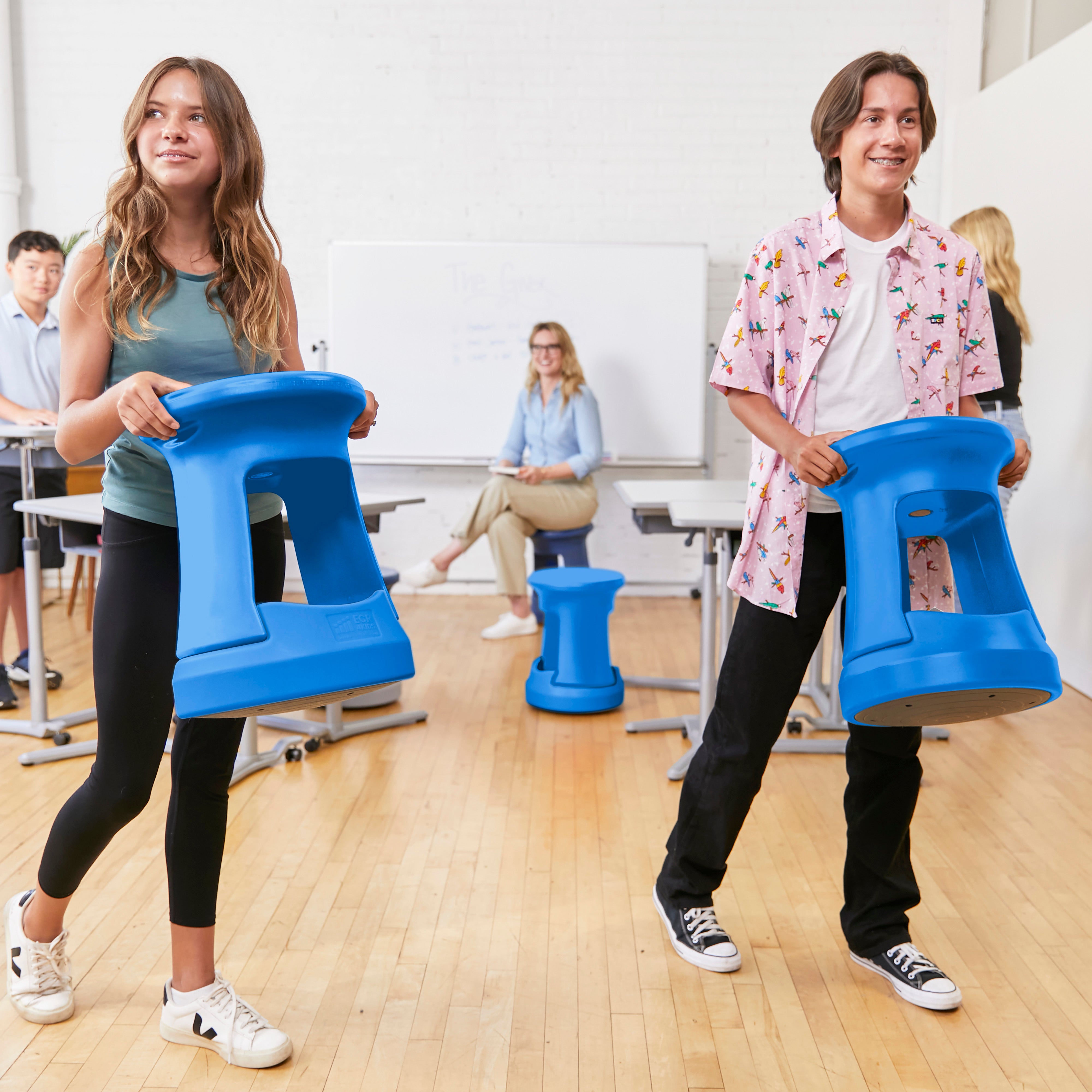 Storage Wobble Stool, 18in Seat Height