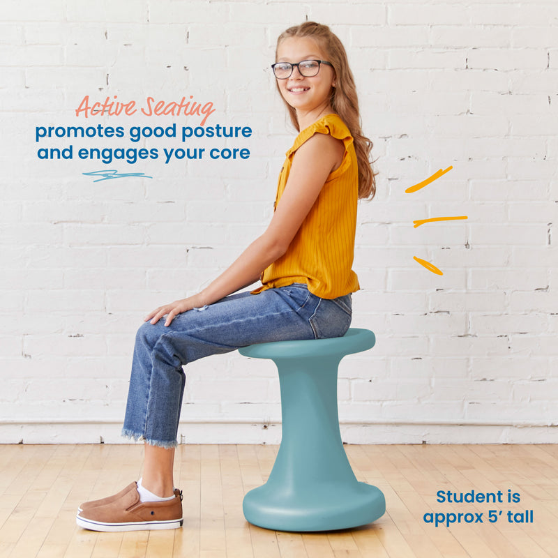Twist Wobble Stool, 18in Seat Height, Active Seating