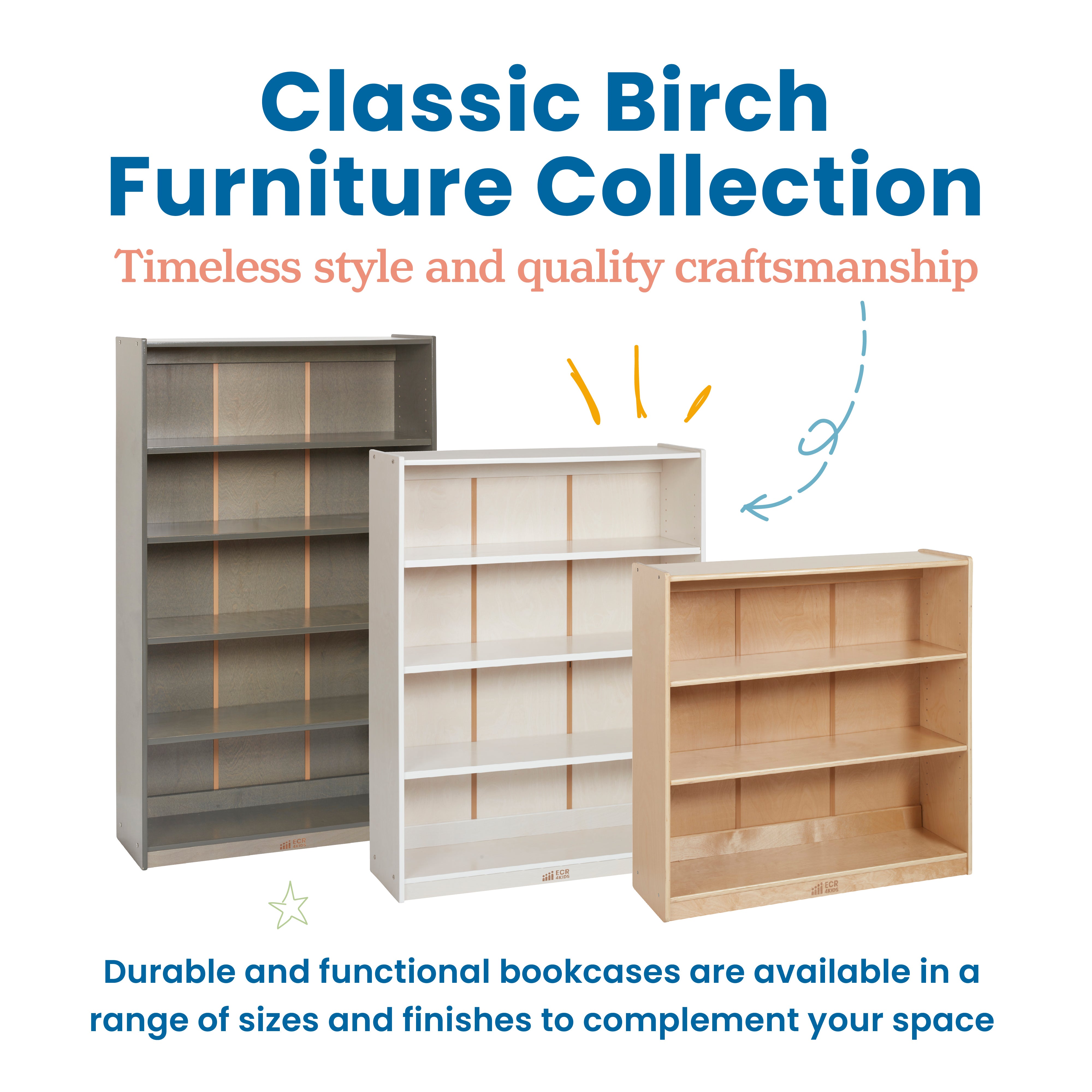 Classic Bookcase, 48in