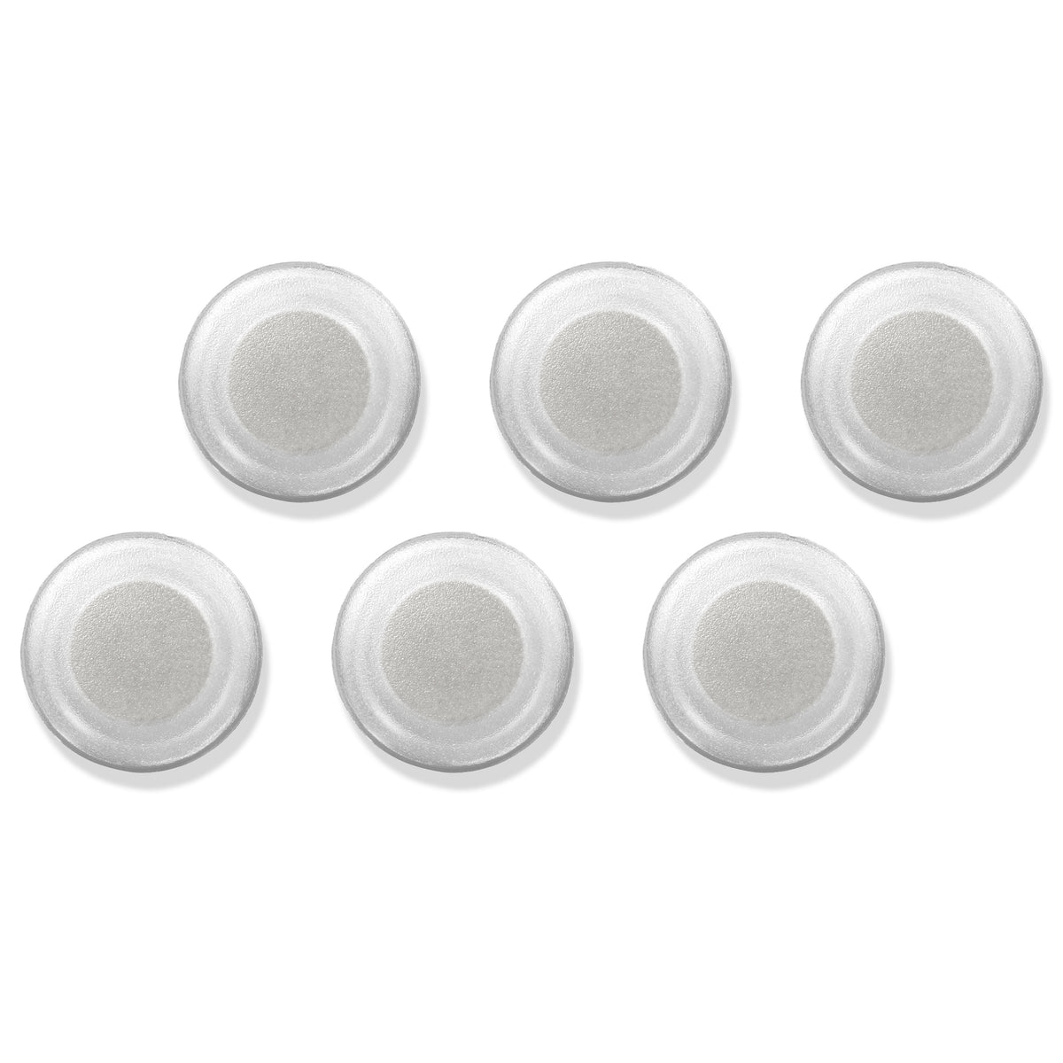 MessageStor Rare Earth Magnets for Glass Board, 6-Pack