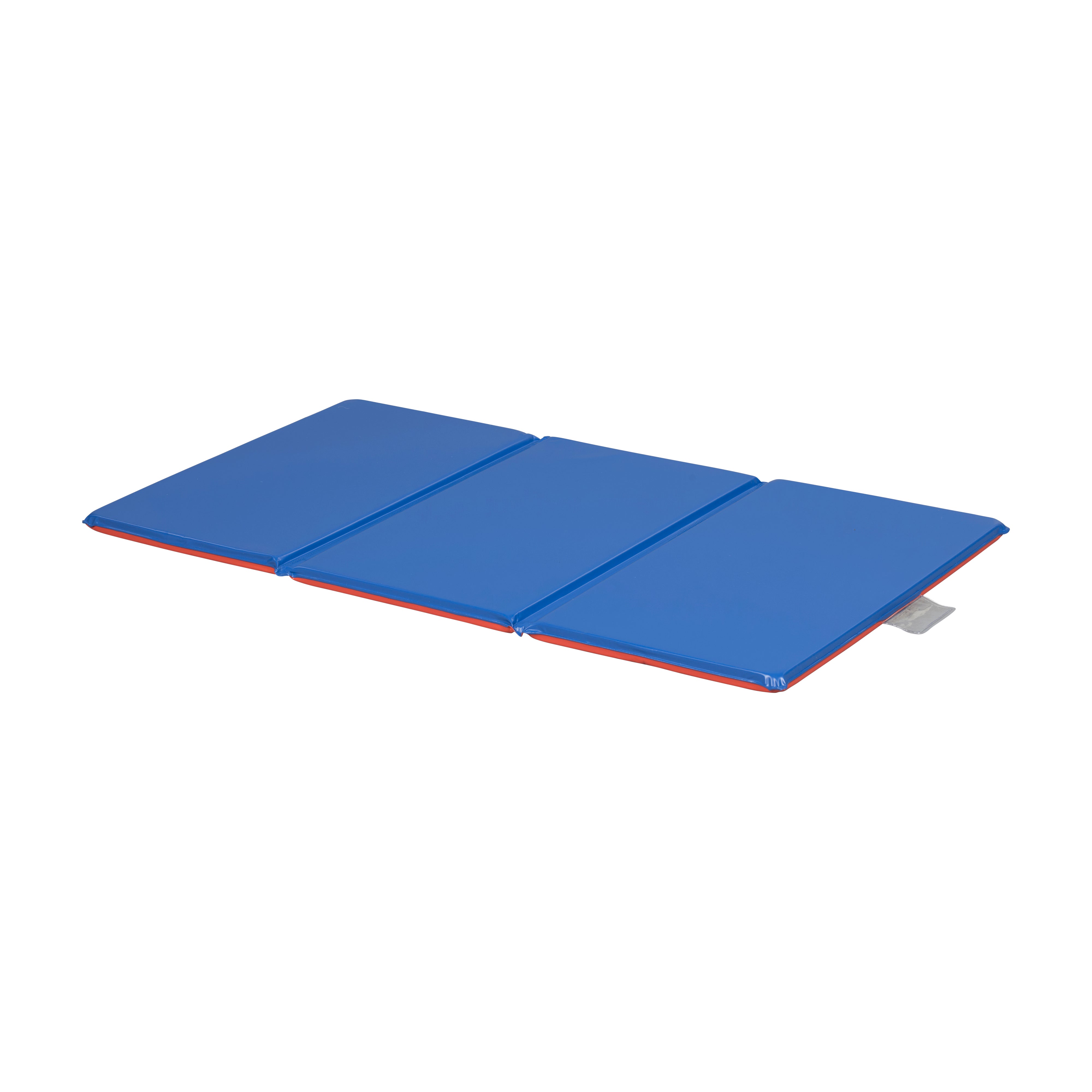 Premium Folding Rest Mat - Red/Blue