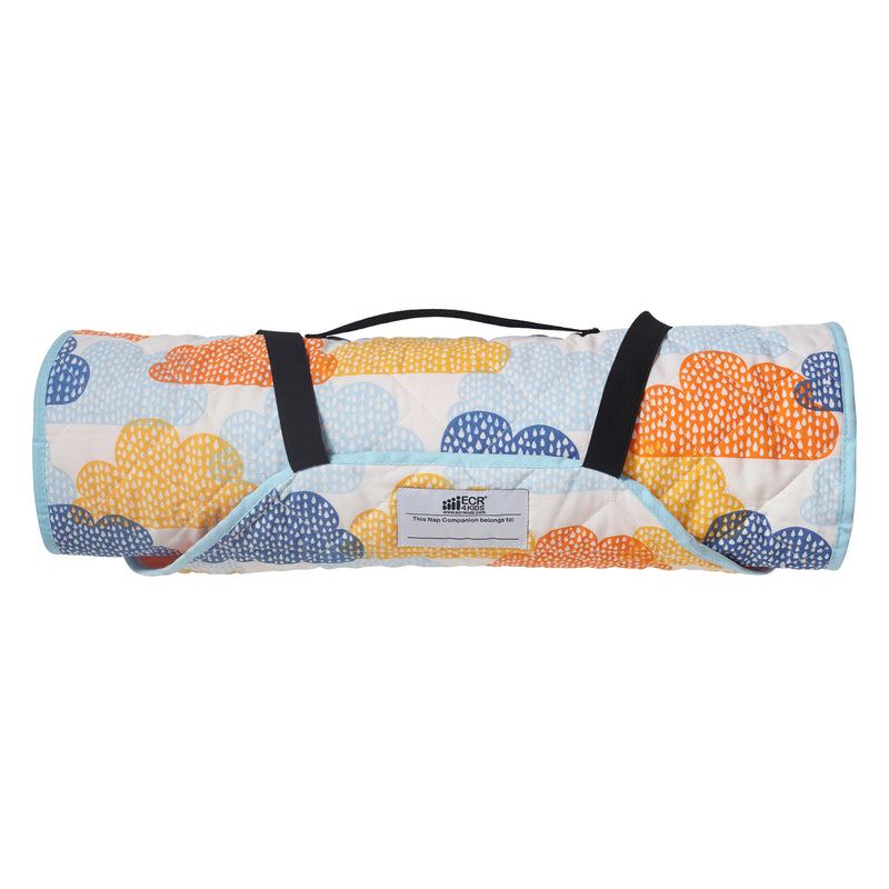 Toddler Nap Mat Companion - Portable All-in-One Preschool/Daycare Nap Bundle