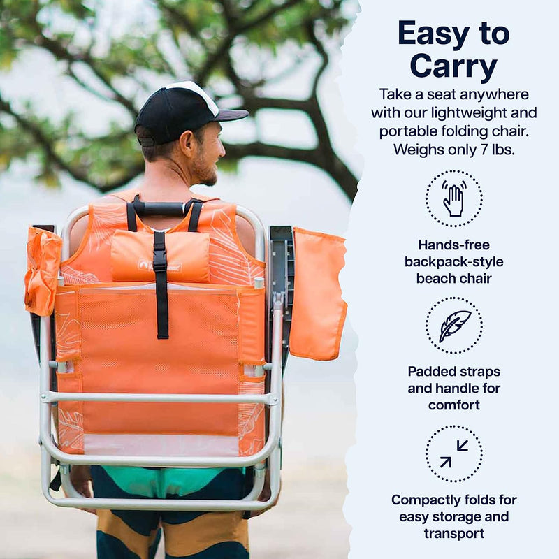 ECO Ultimate Backpack Beach Chair, Portable Seating