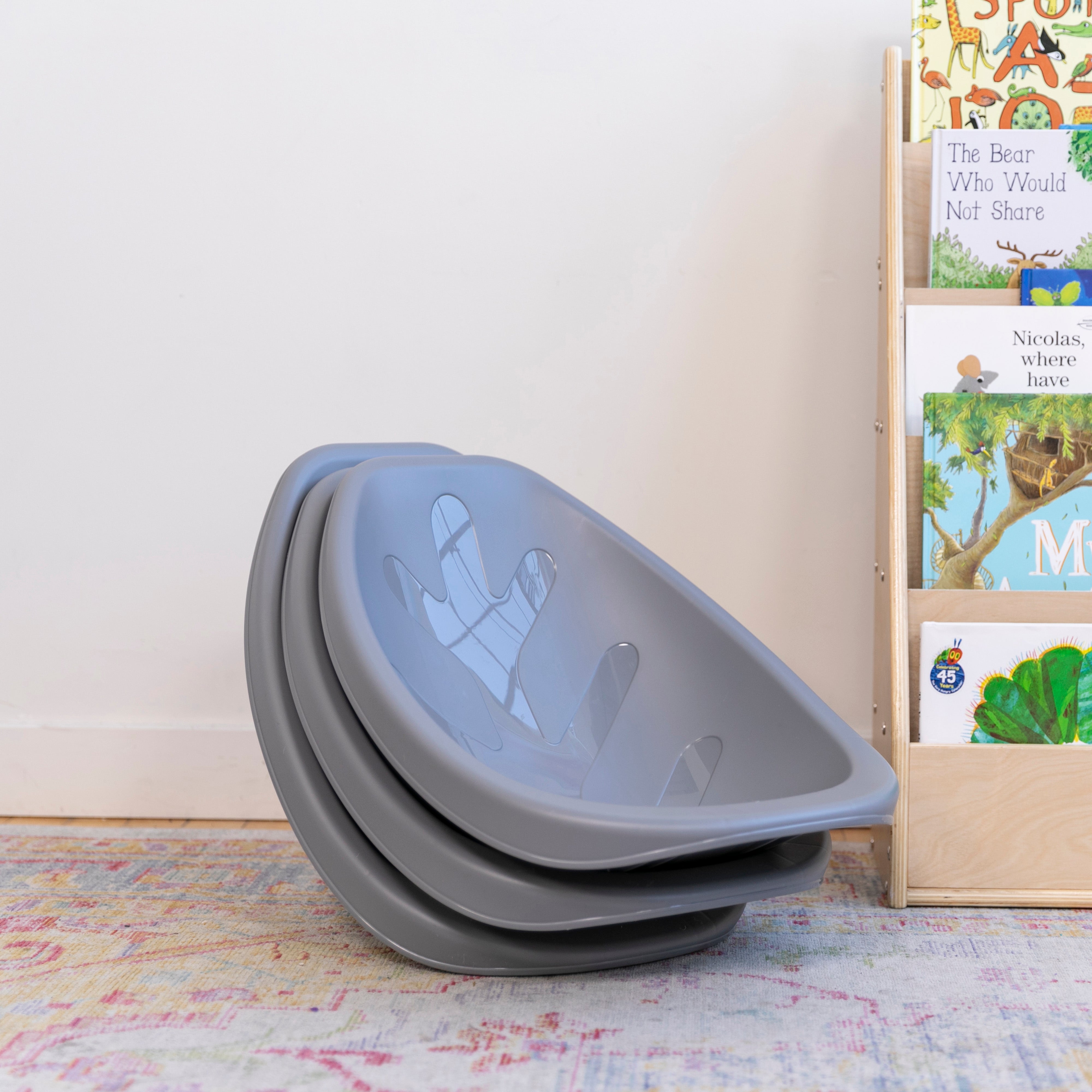 Leaf Scoop Floor Seat, 6-Piece