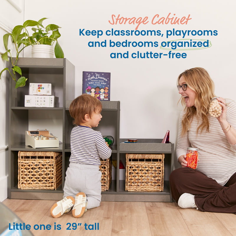 3-2-1 Cube Storage Cabinet, Kids Furniture