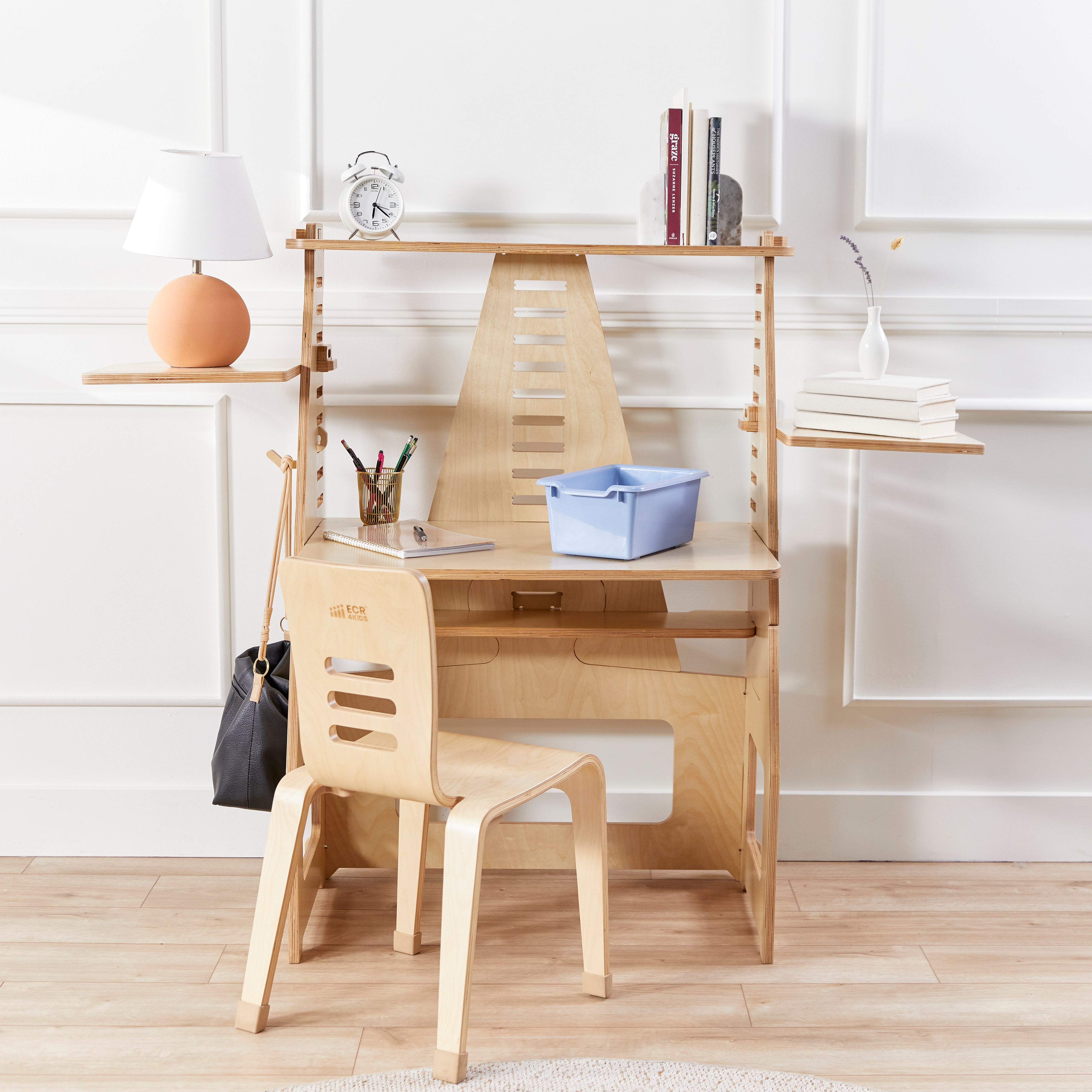 Scoop Front Storage Bin, 15-Piece