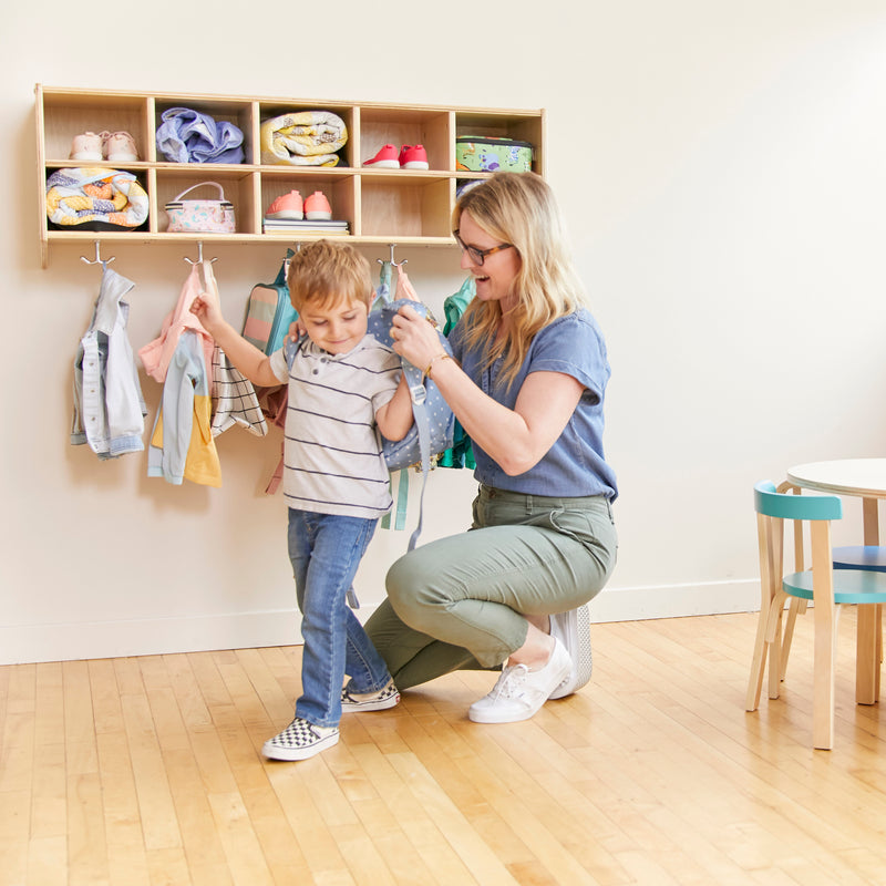 Streamline 10-Section Hanging Coat Locker