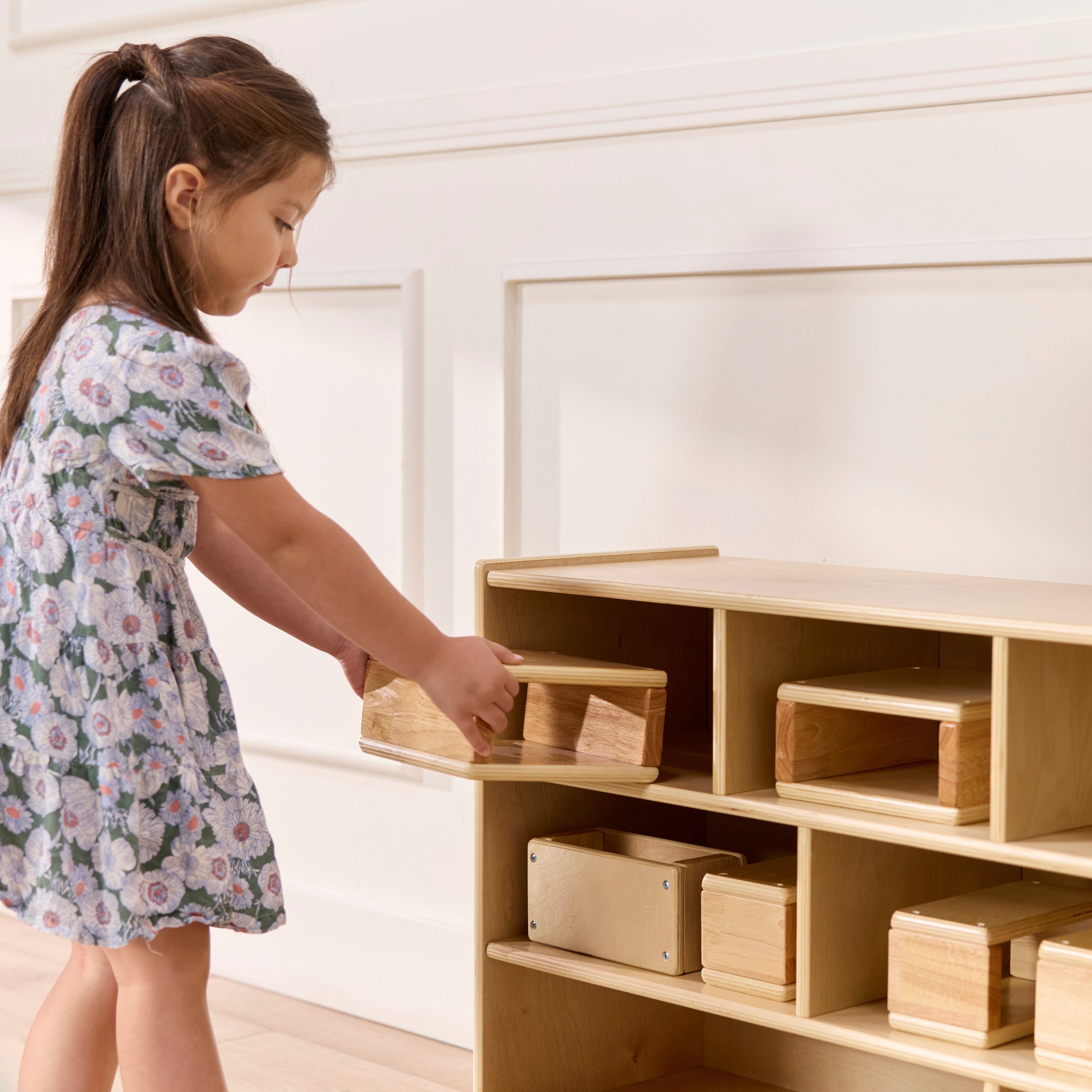 Mobile Block Storage Cart, Large