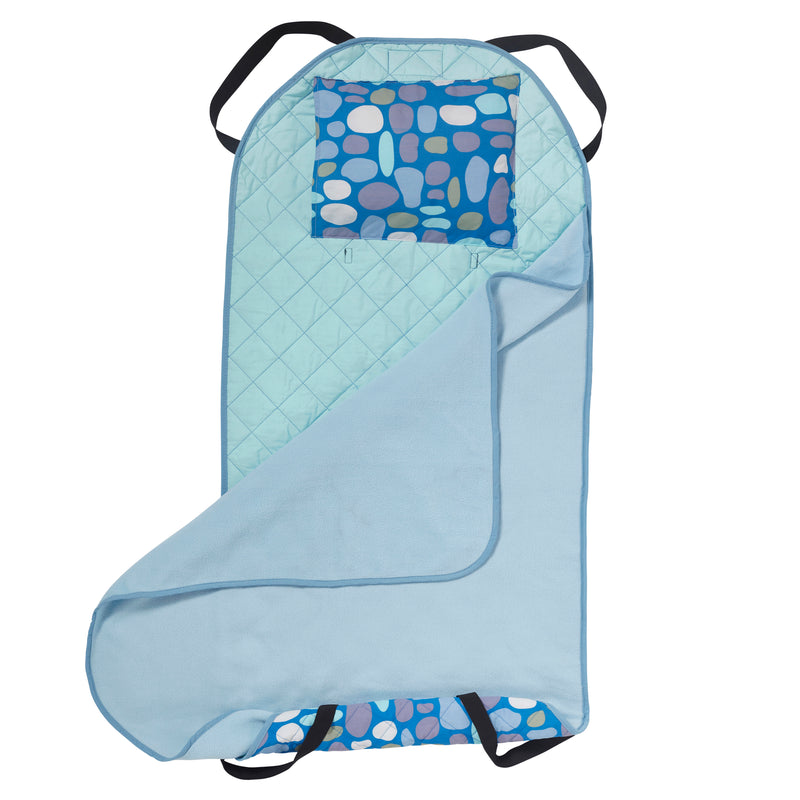 Toddler Nap Mat Companion - Portable All-in-One Preschool/Daycare Nap Bundle