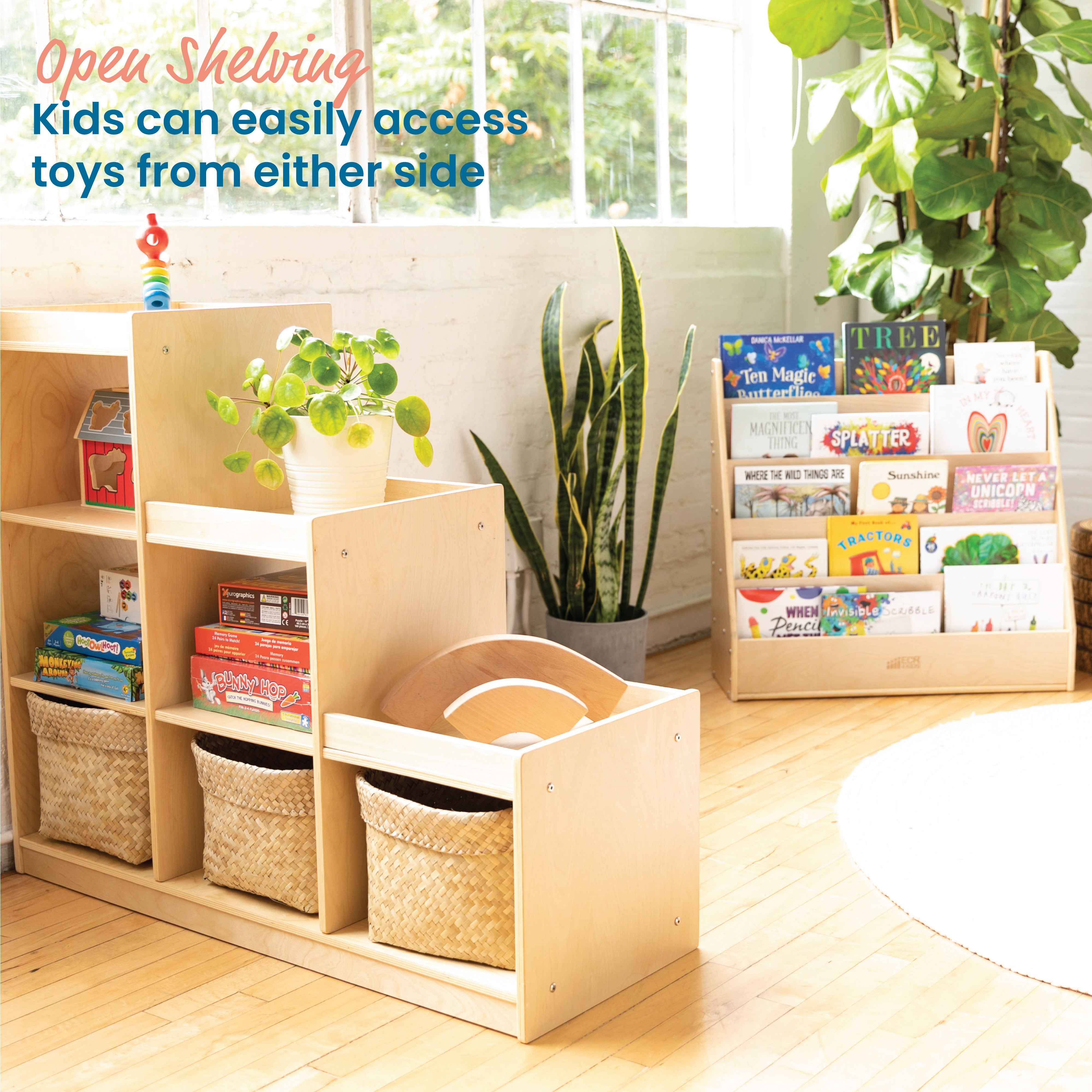 3-2-1 Cube Storage Cabinet, Kids Furniture