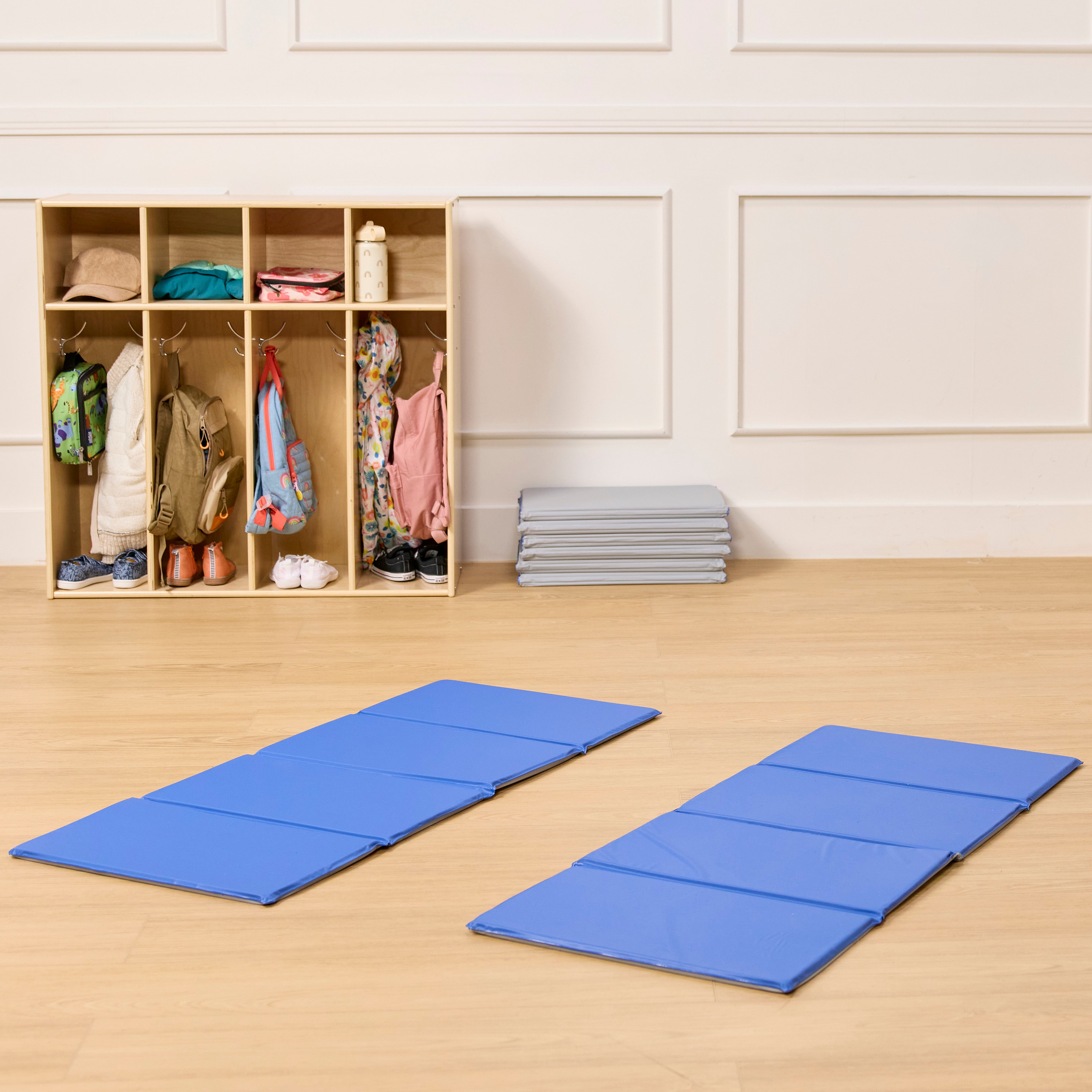 Everyday Folding Rest Mat, 4-Section, 5-Pack