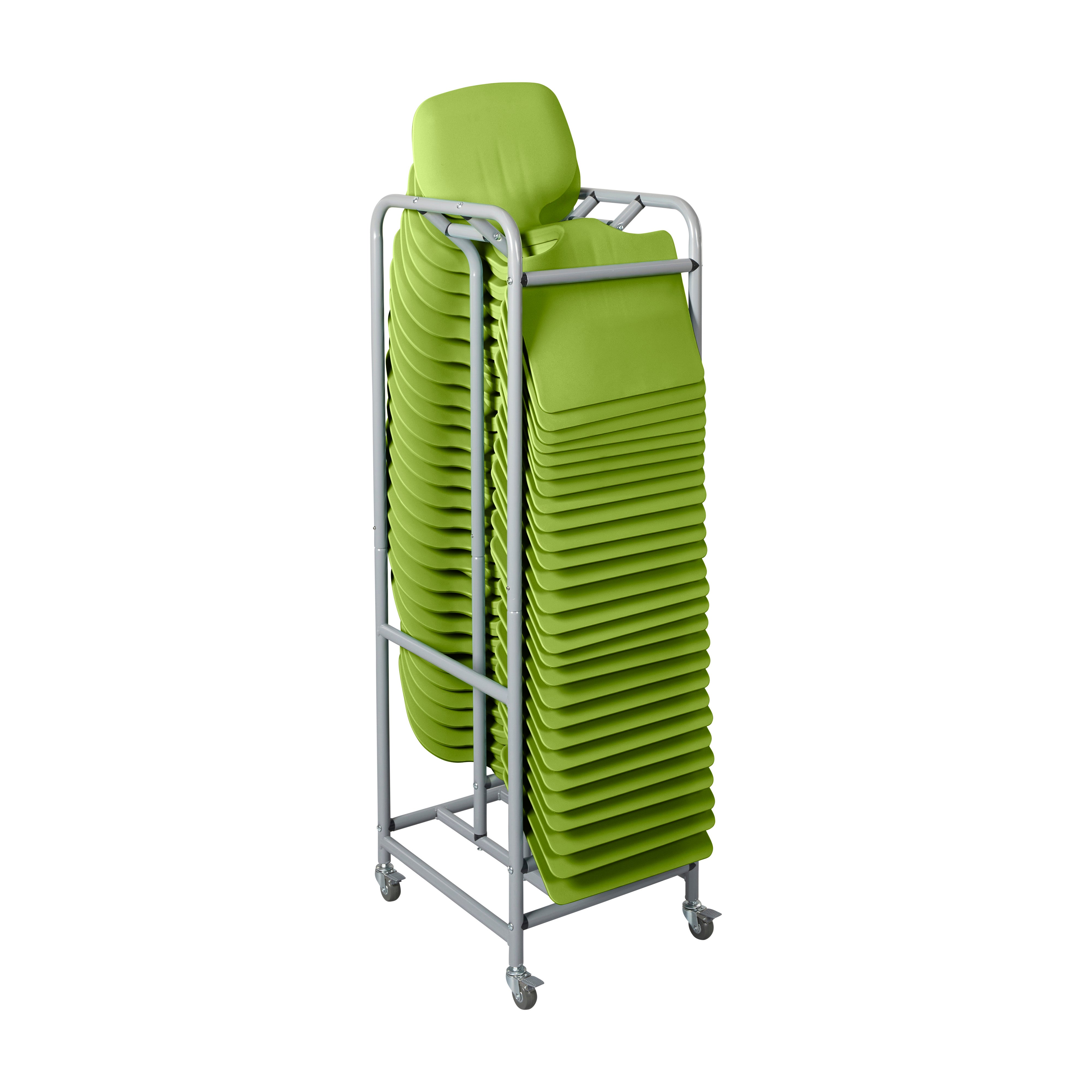 The Surf Indoor/Outdoor Portable Desk with Storage Cart, 30-Pack