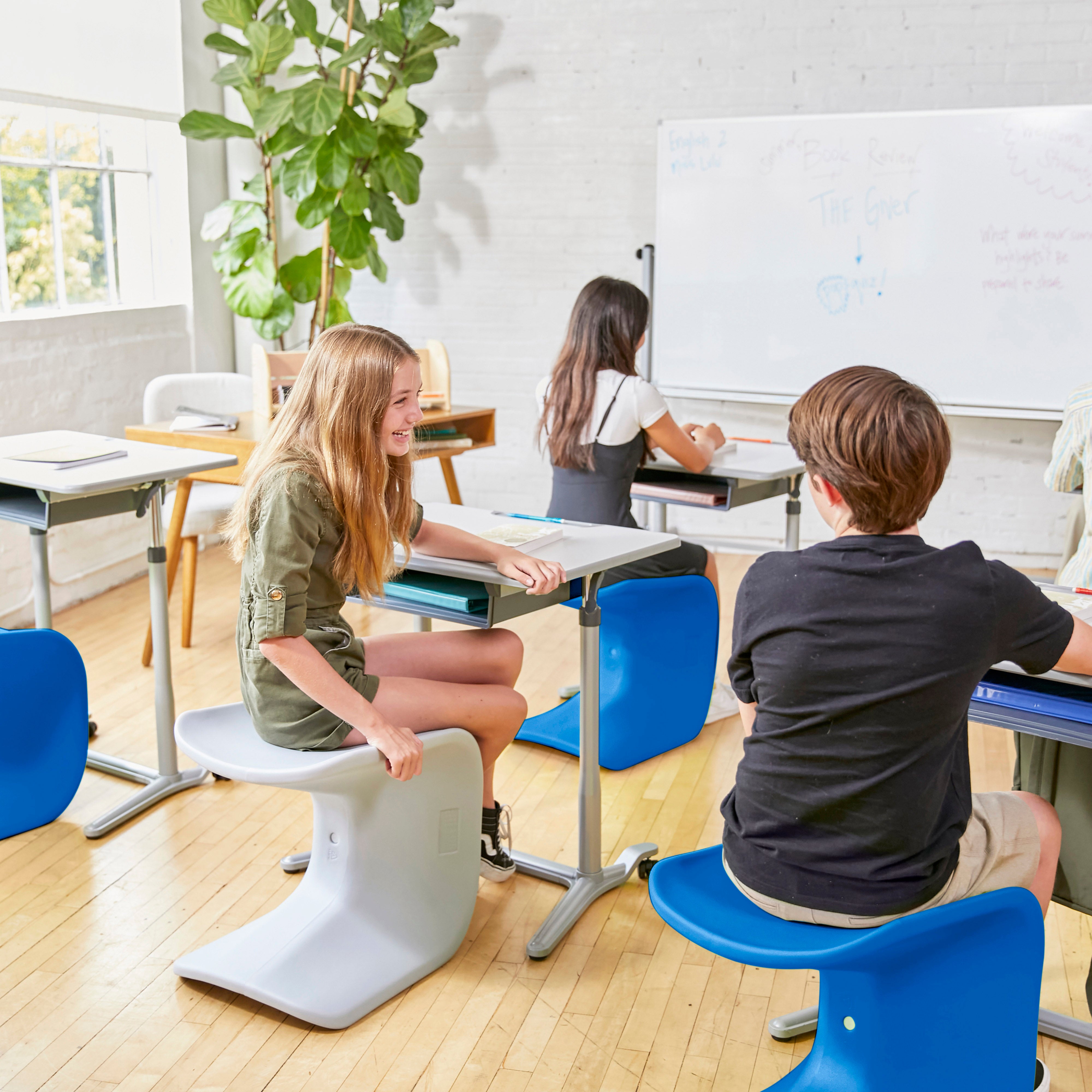 Wave Seat, 18in - 19.6in Seat Height, 2-Pack