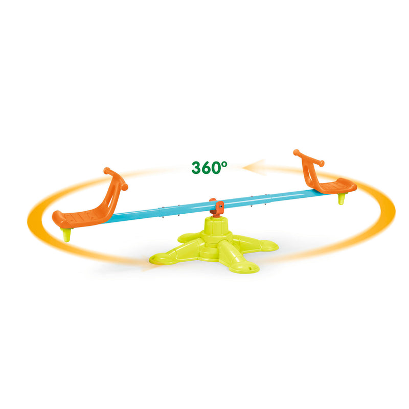 Spinner Seesaw, Spinning 360° Teeter-Totter, Sturdy and Durable for Home, Daycare or Preschool