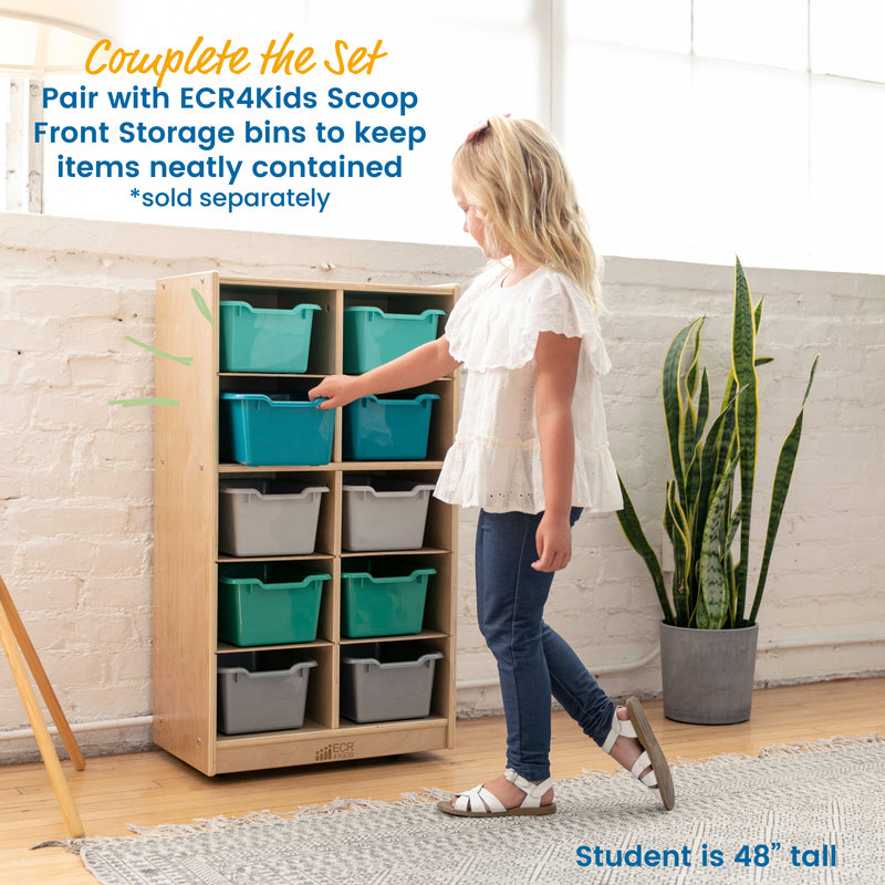 Classroom Cabinets & Storage, Tote Storage Shelves