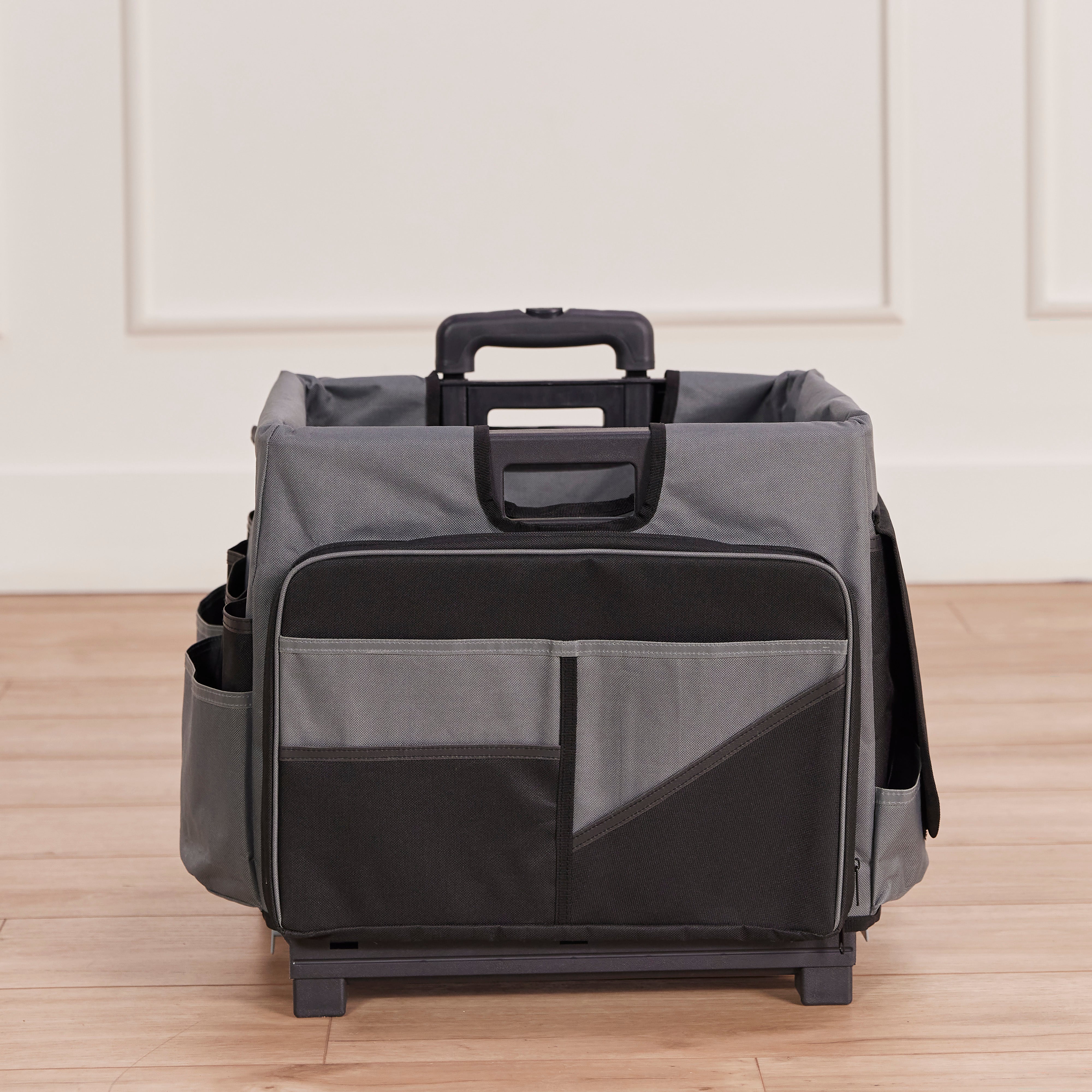 Universal Rolling Cart with Canvas Organizer Bag