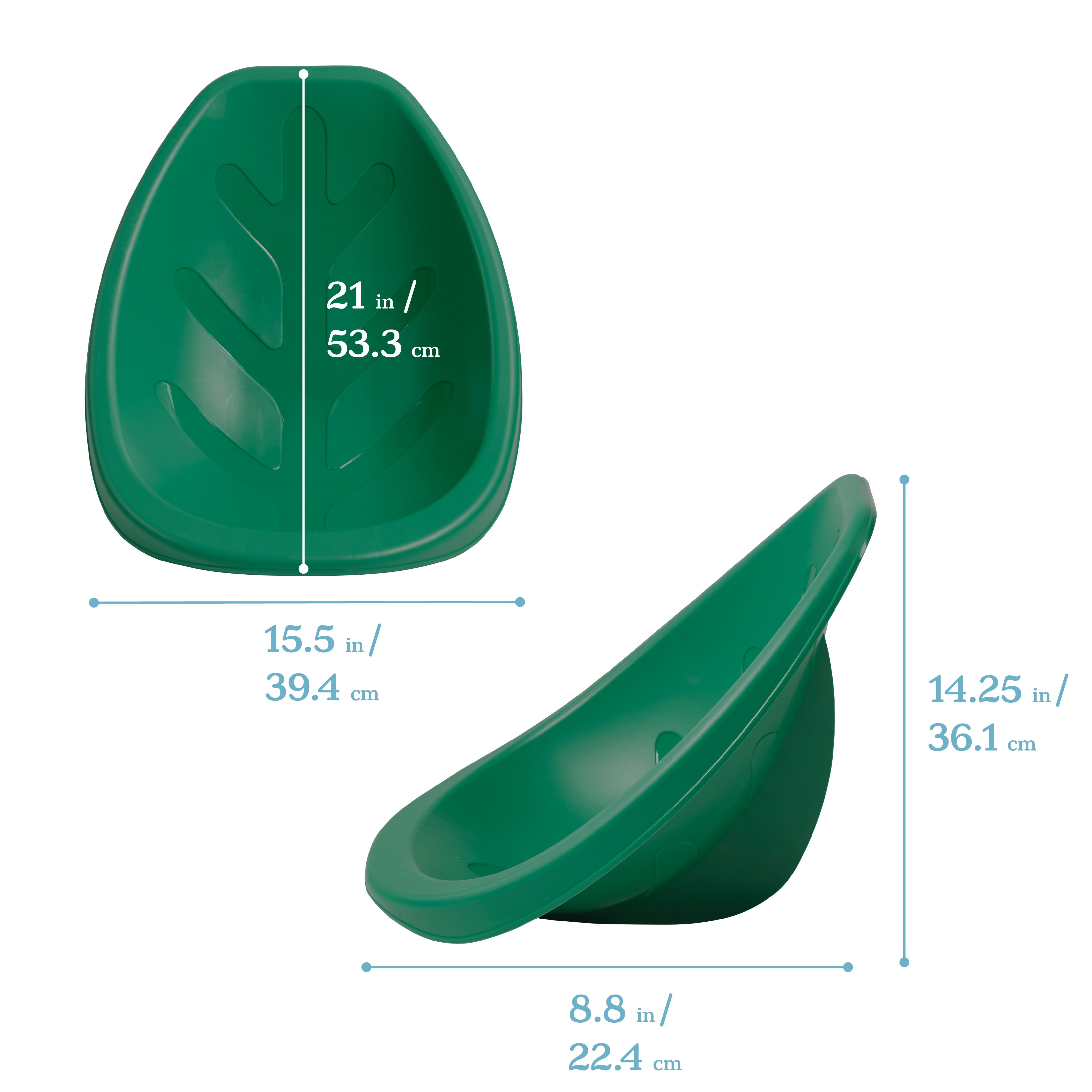 Leaf Floor Seats with Mobile Leaf Seat Cart, 12-Piece