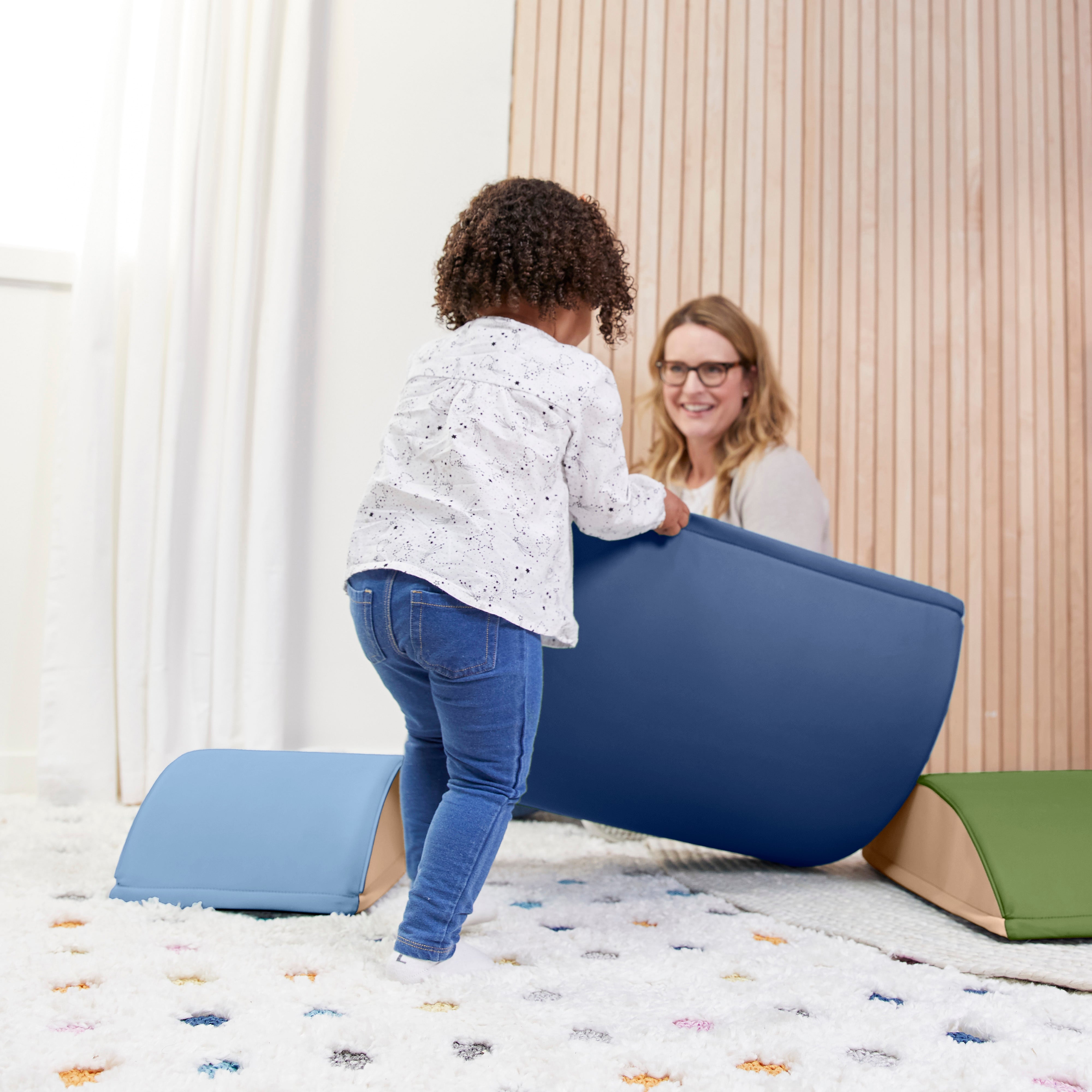 Colorful Log Climber Set, 3-Piece