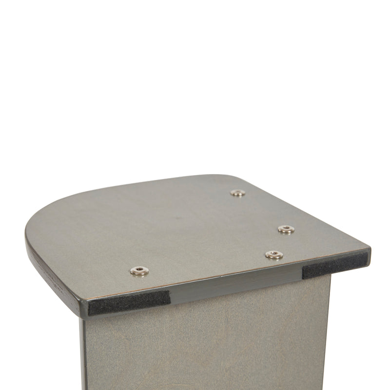 Tabletop Book Display, Library Storage Organizer with Adjustable Book Stop