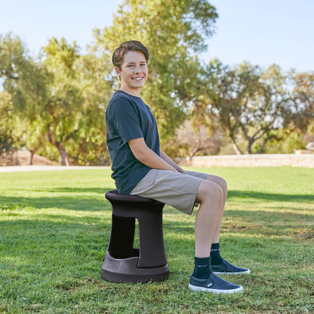 Active Storage Wobble Stool, 18in Seat Height