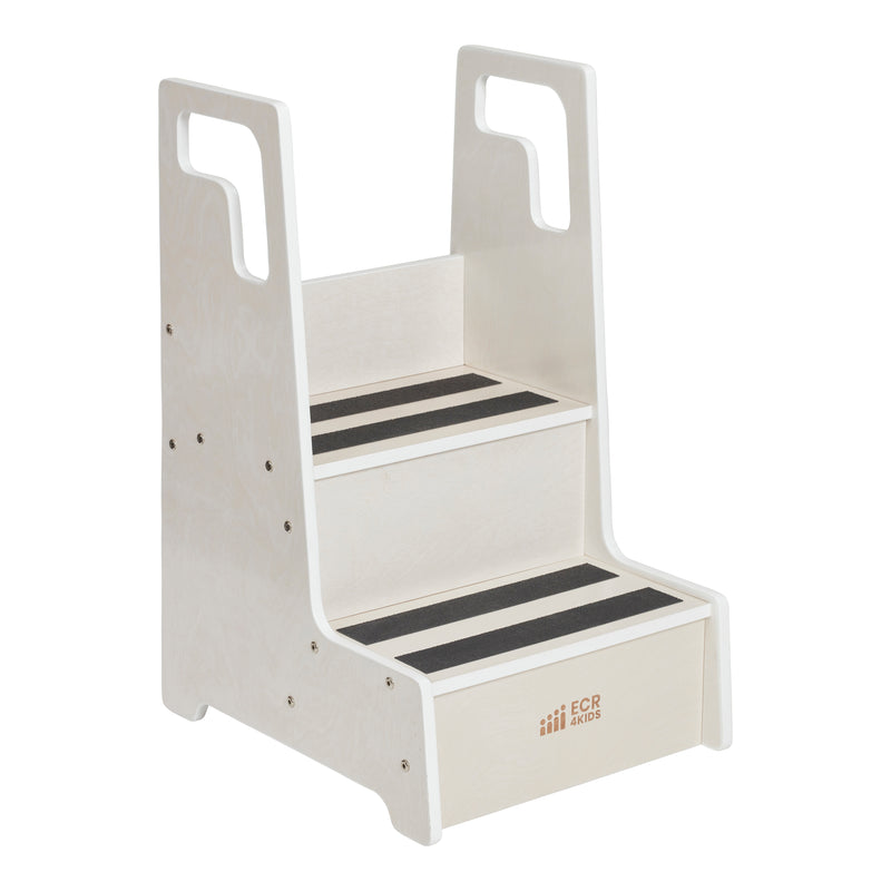Reach-Up Kids Step Stool with Handles