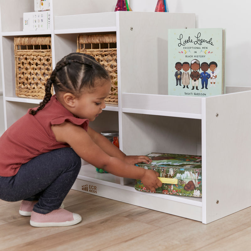 Buying My First Freezer, Crazy About This Rail-Basket Organizing System! –  Between Naps on the Porch