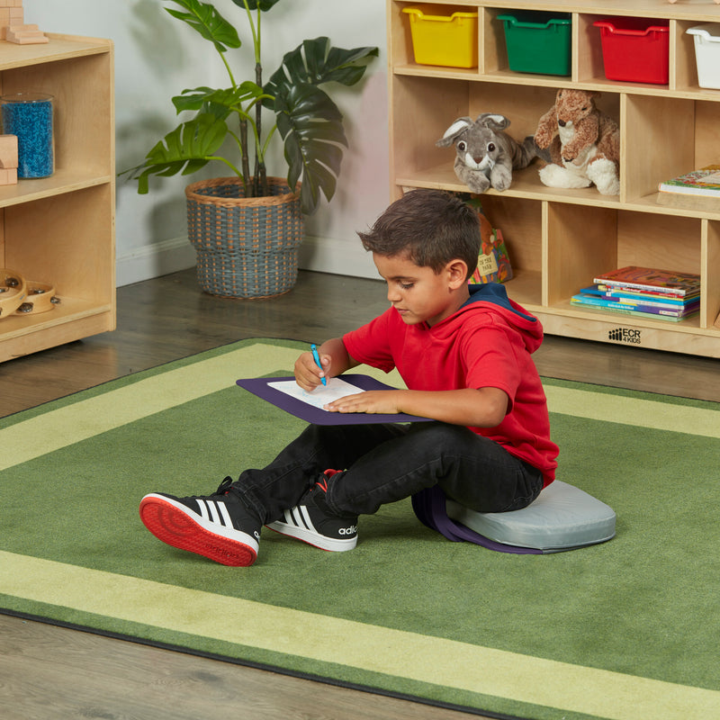 The Surf Portable Lap Desk, Kids Floor Desk, One-Piece Writing Table, Flexible Seating, 10-Pack