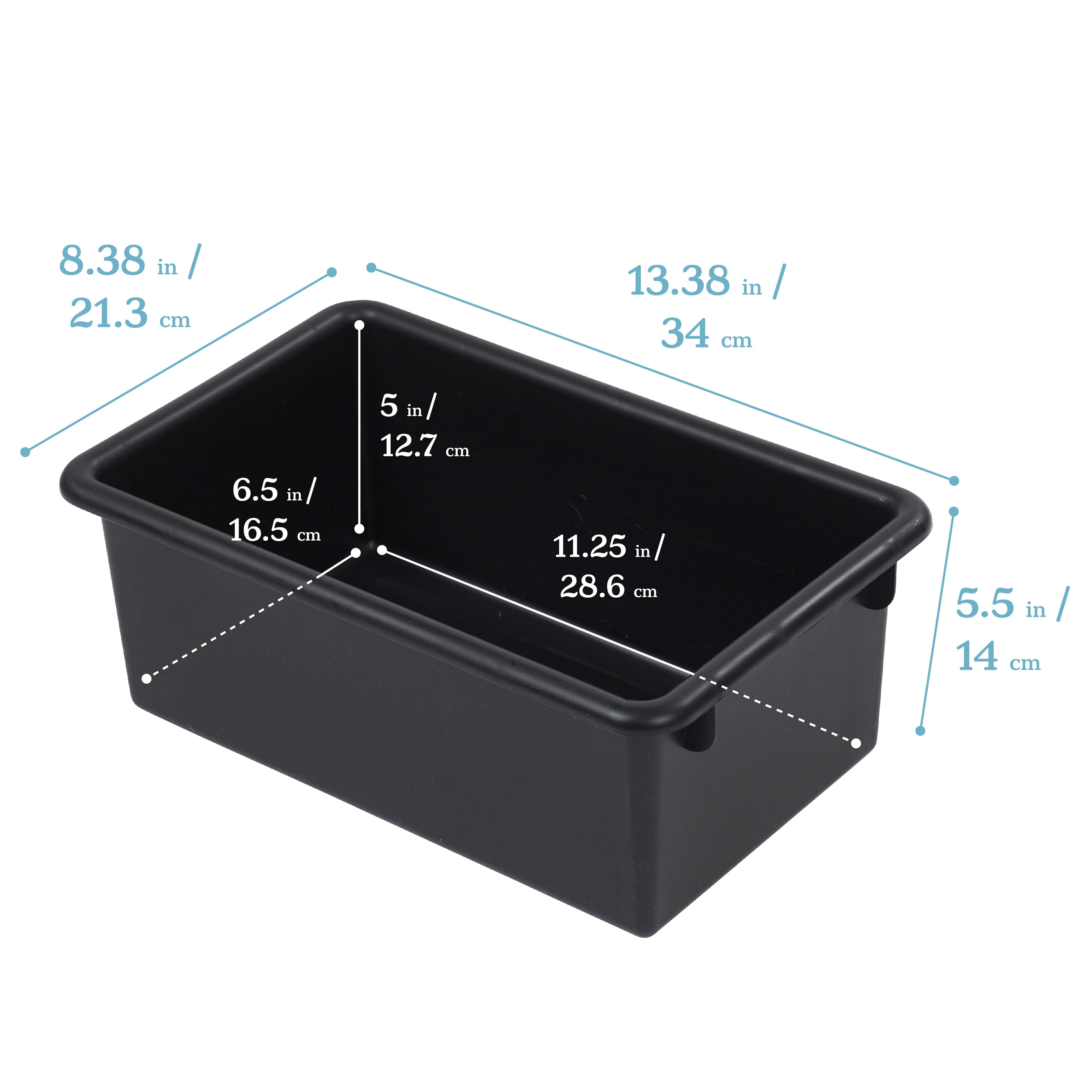 20-Compartment Mobile Storage Tower and 20 Cubby Bins, 5x4