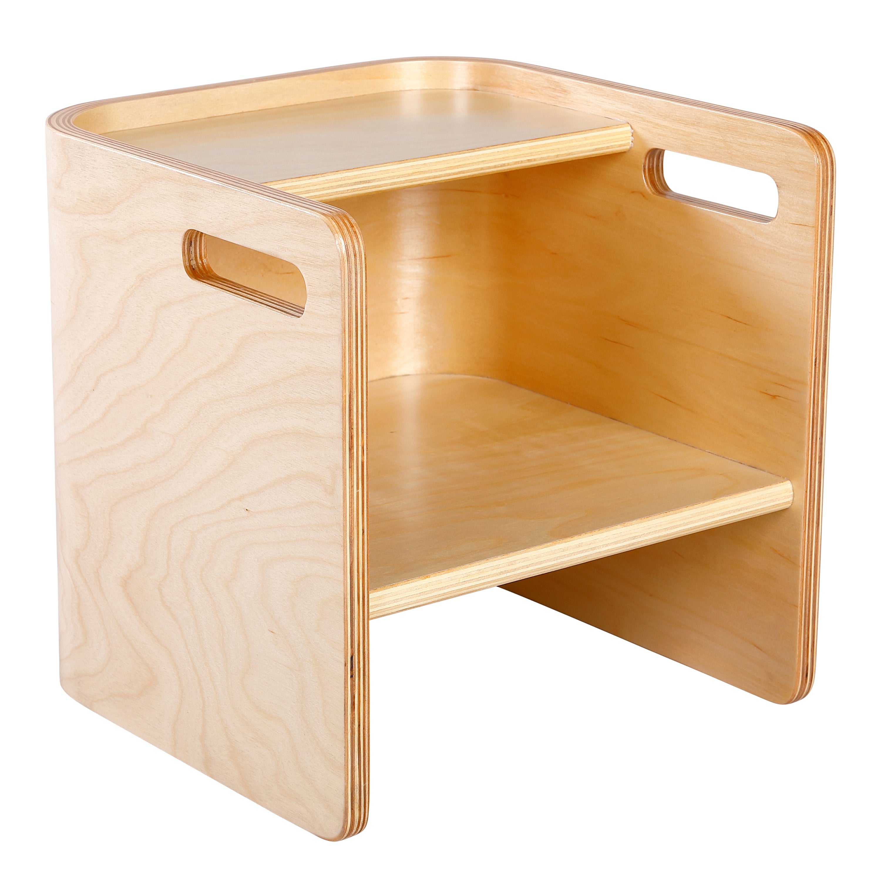 Bentwood Multipurpose Cube Chair, Kids Furniture