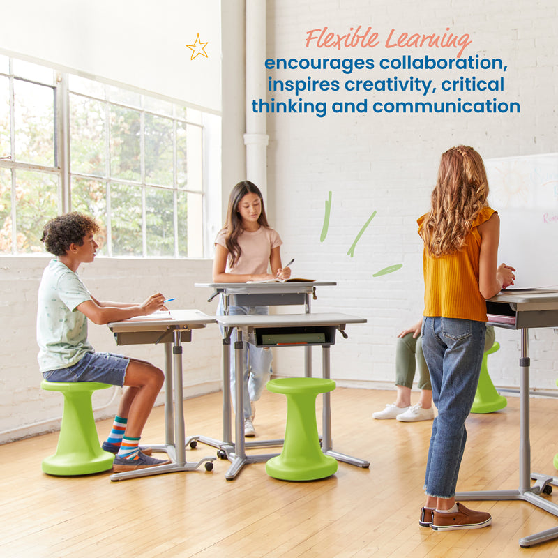 Twist Wobble Stool, 18in Seat Height, Active Seating