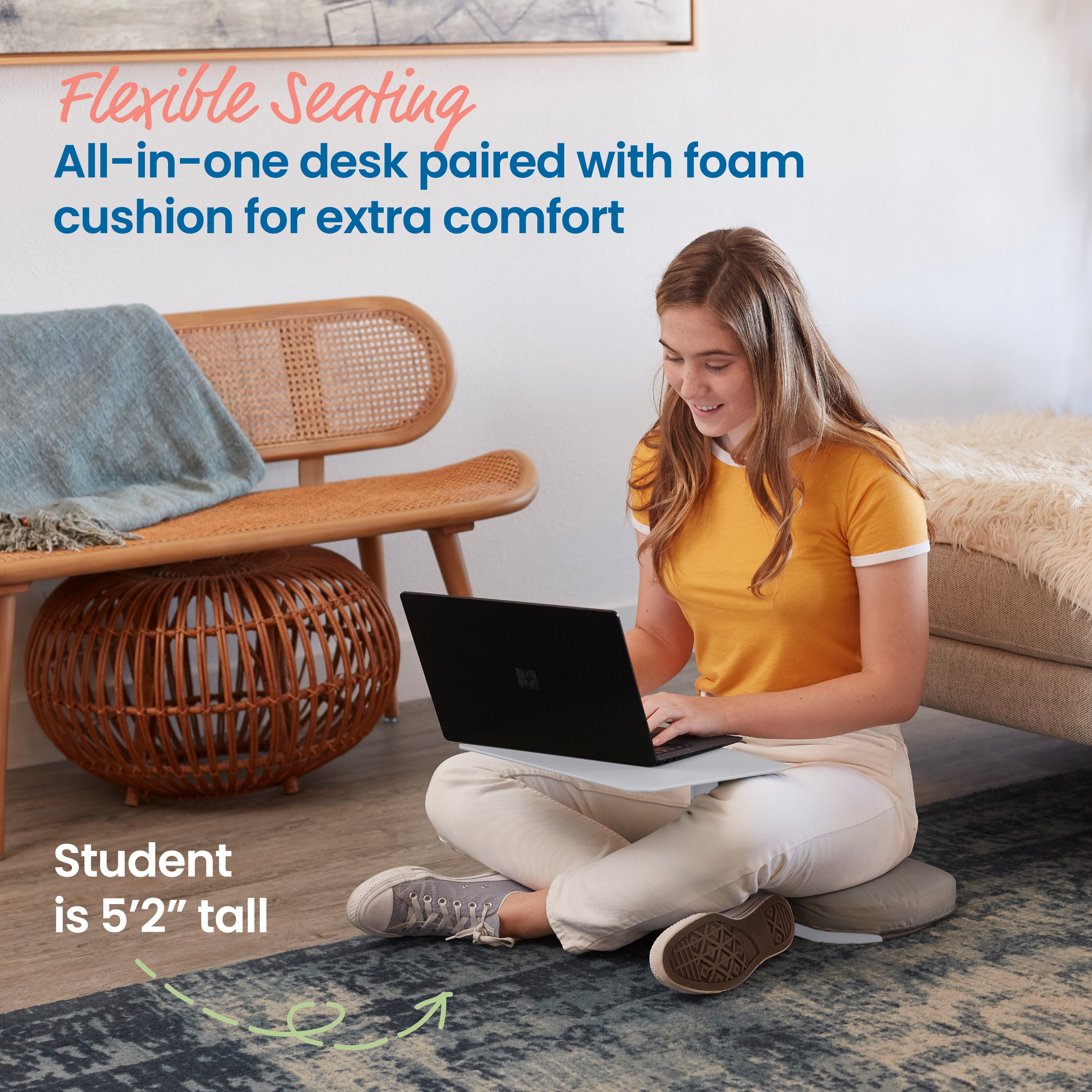 ECR4Kids The Surf ポータブル ラップデスク＆サーフクッション The Surf Portable Desk with Cushion