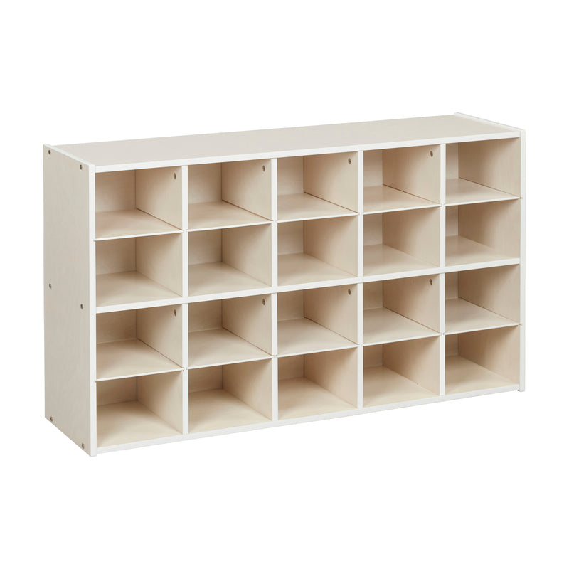 Streamline 20 Cubby Tray Storage Cabinet, 4x5