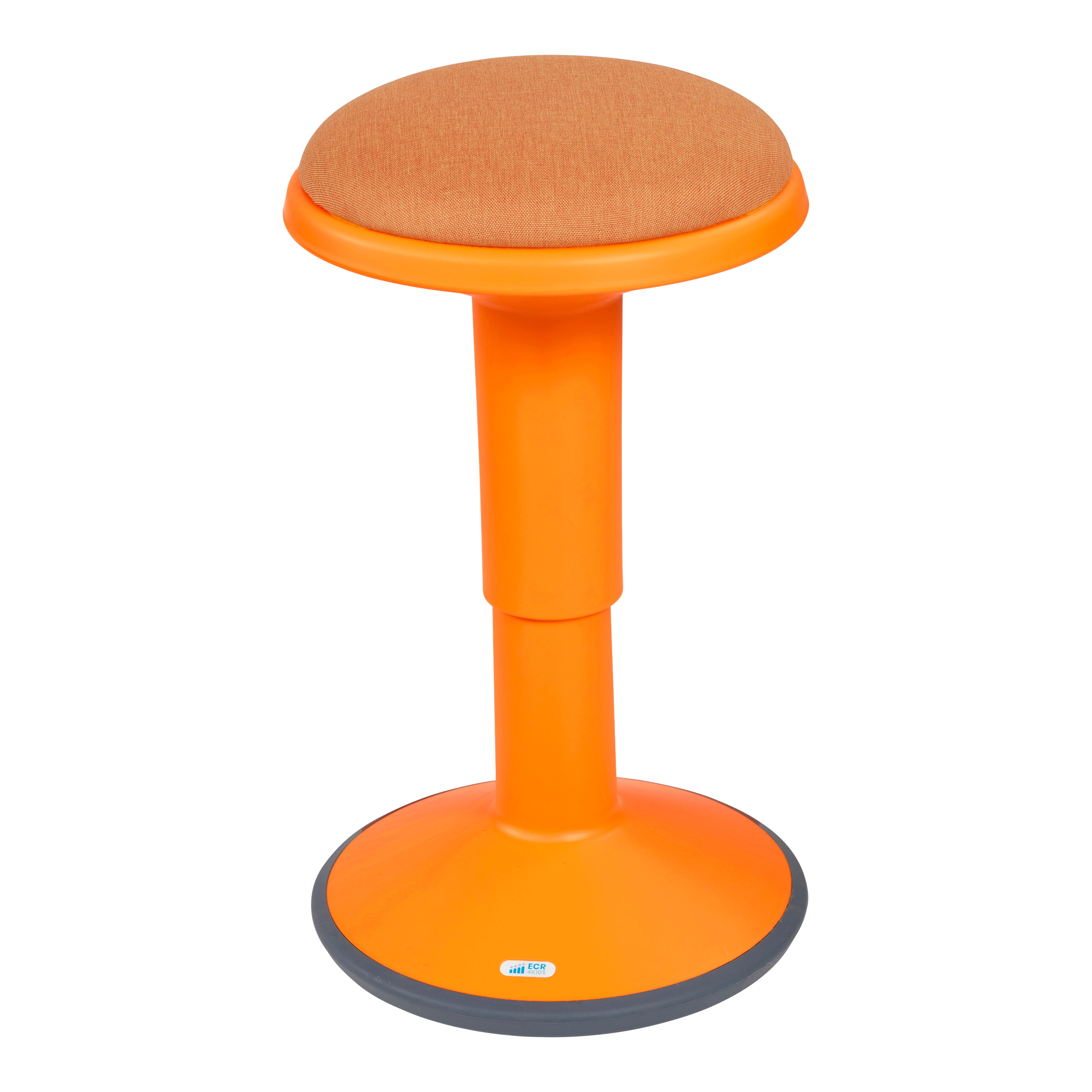 Sitwell Wobble Stool with Cushion, 15.7in-21.7in Seat Height