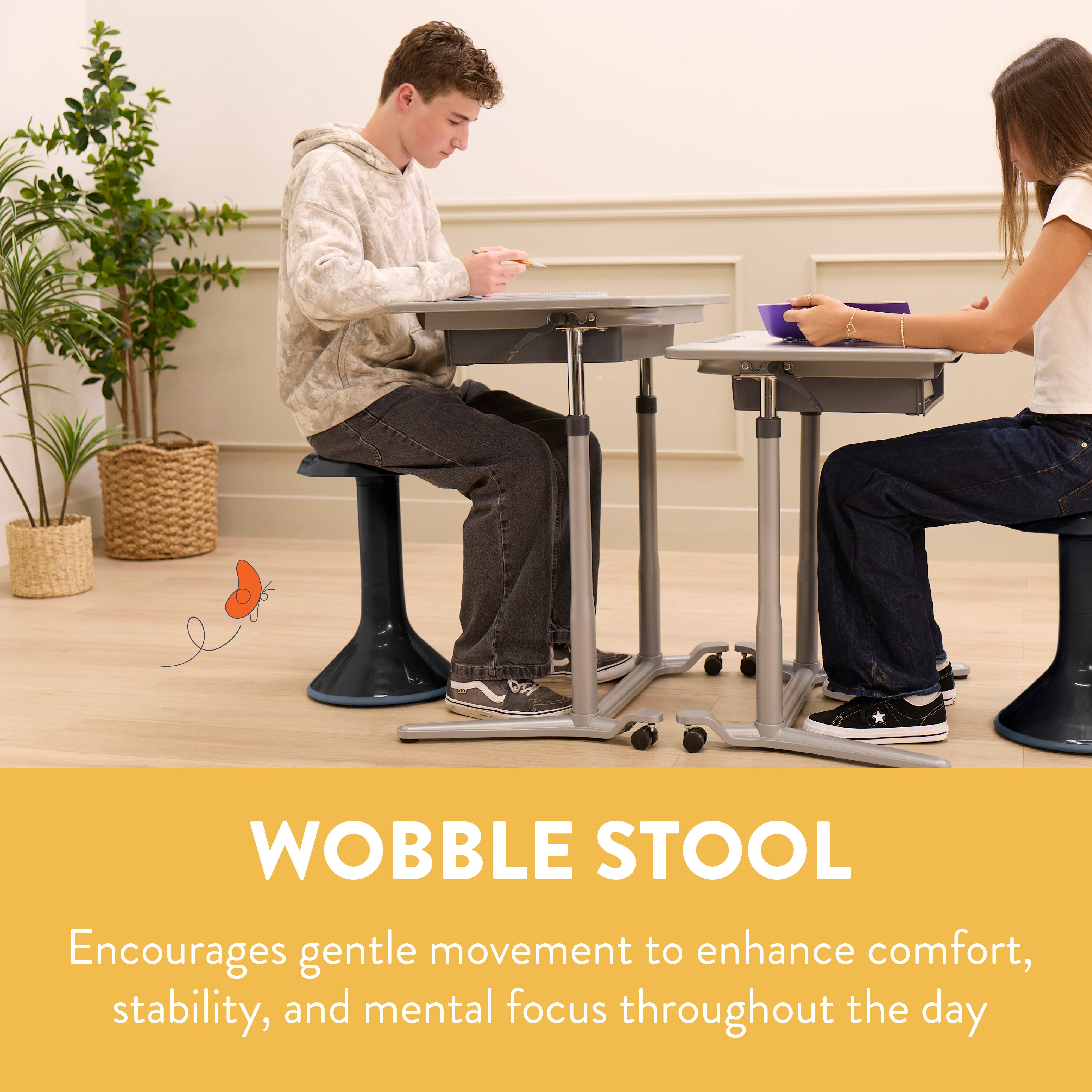 Wobble Sensory Stool, 20in Seat Height