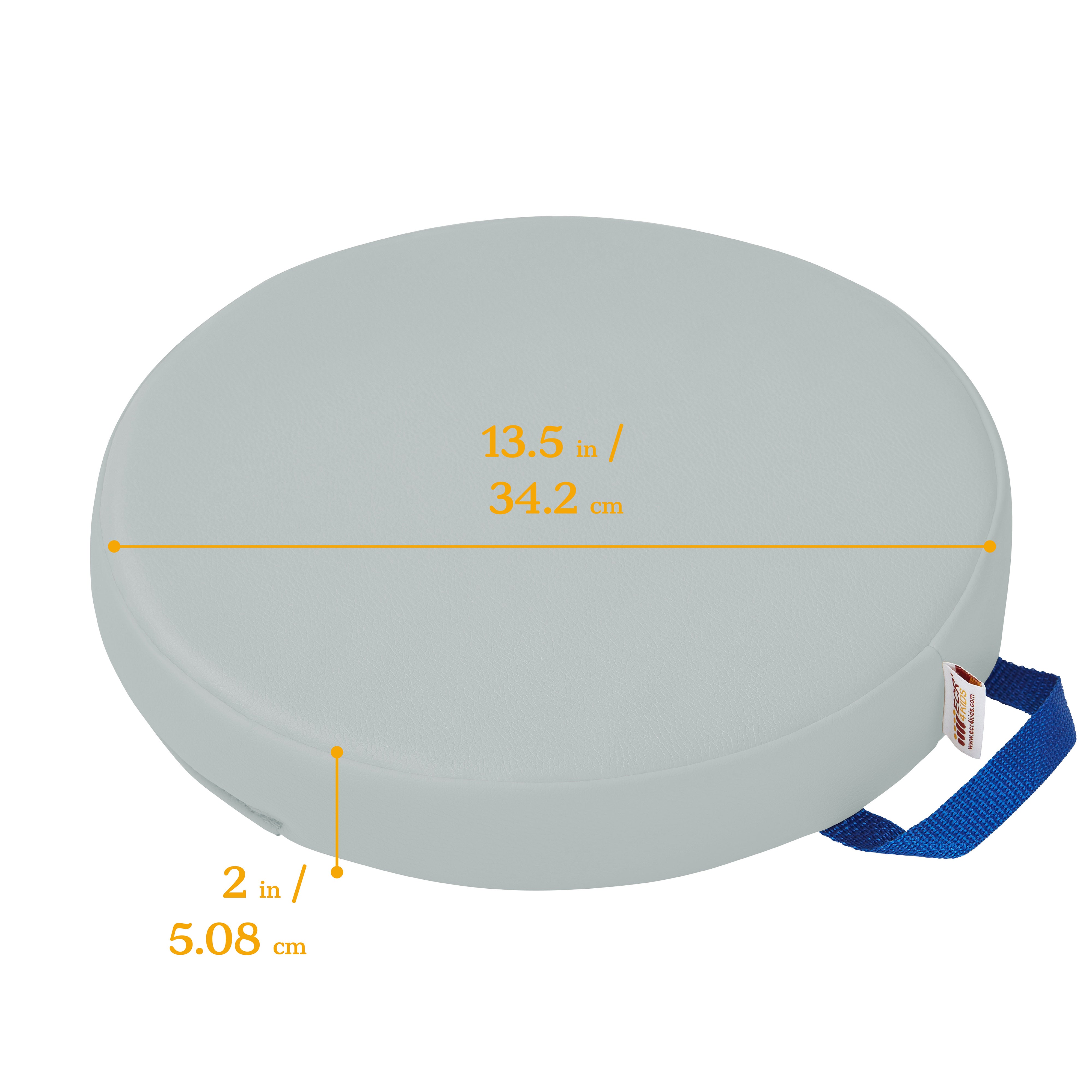 Round Floor Cushions and Mobile Cart, 12-Piece